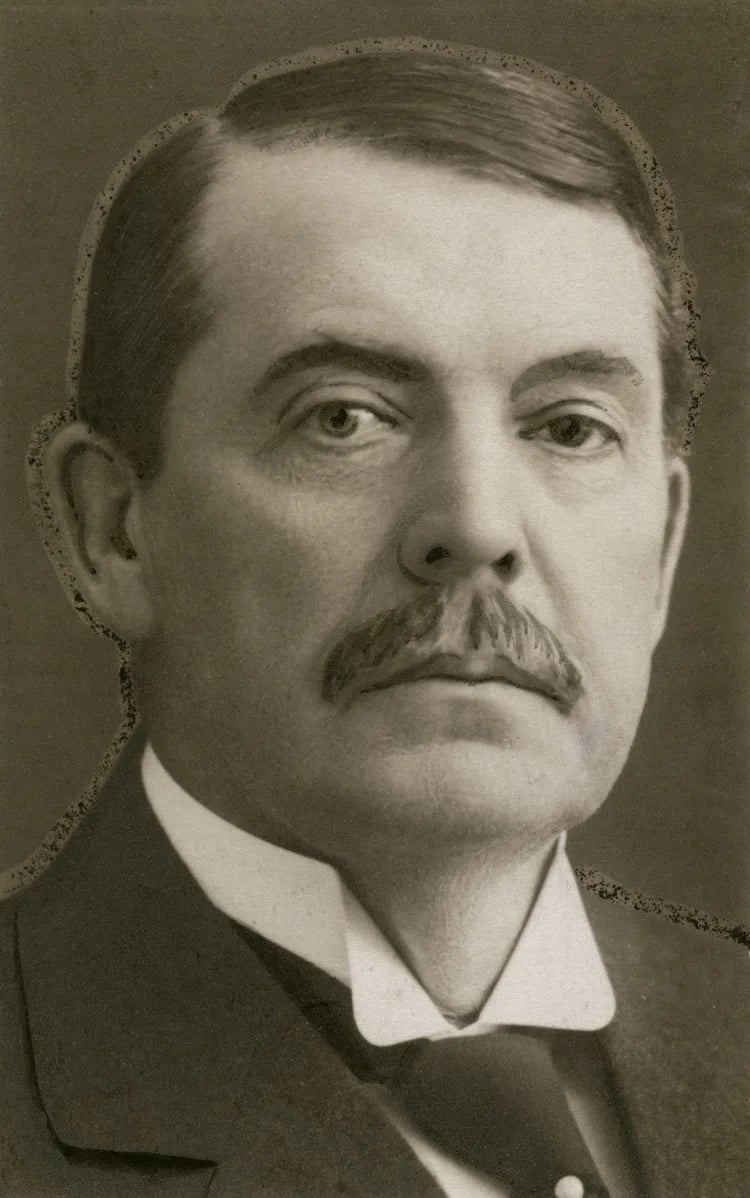 Porträt von Fred. Olsen (1857–1933) – Gedenkseite