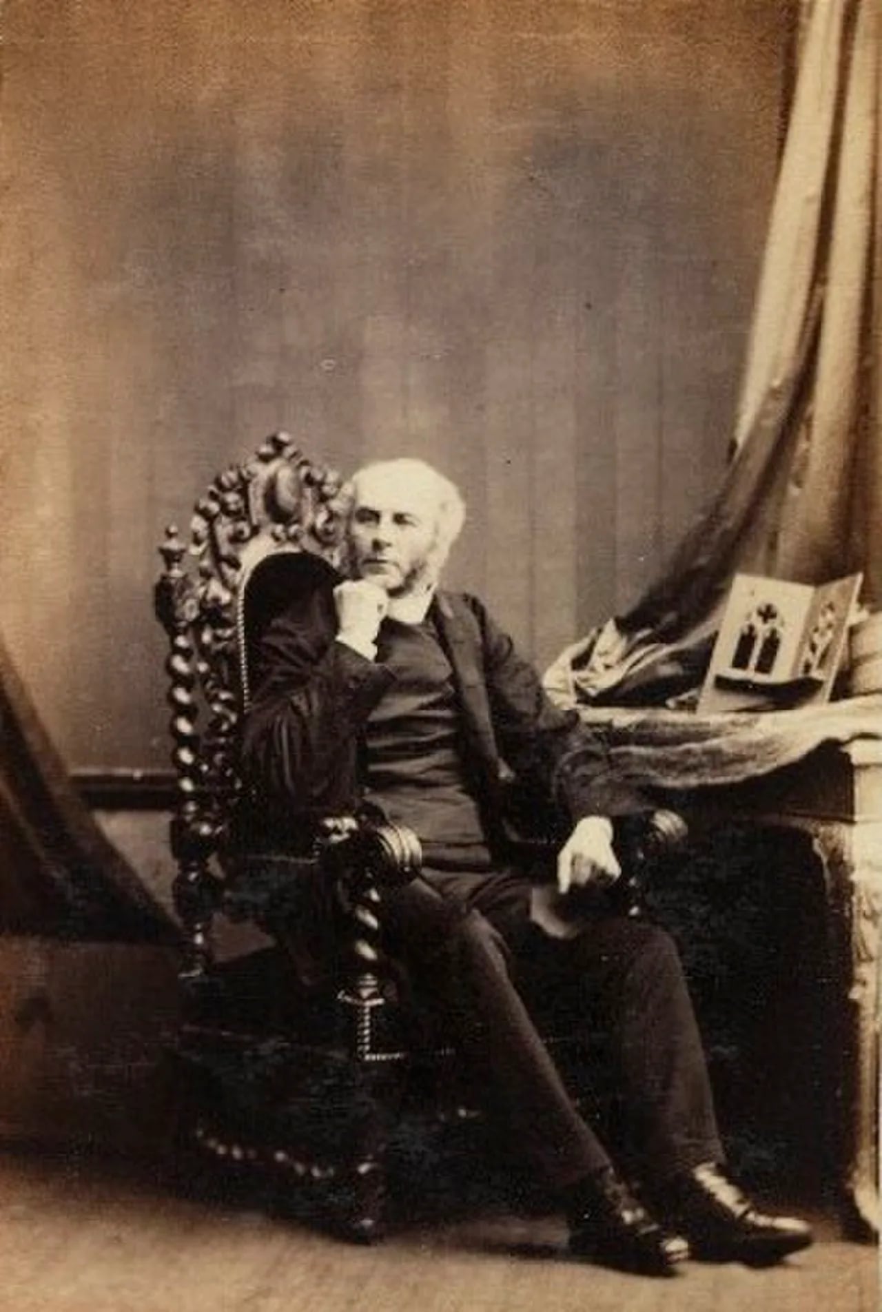 Portrait of Thomas Garnier (1809–1863) – memorial page
