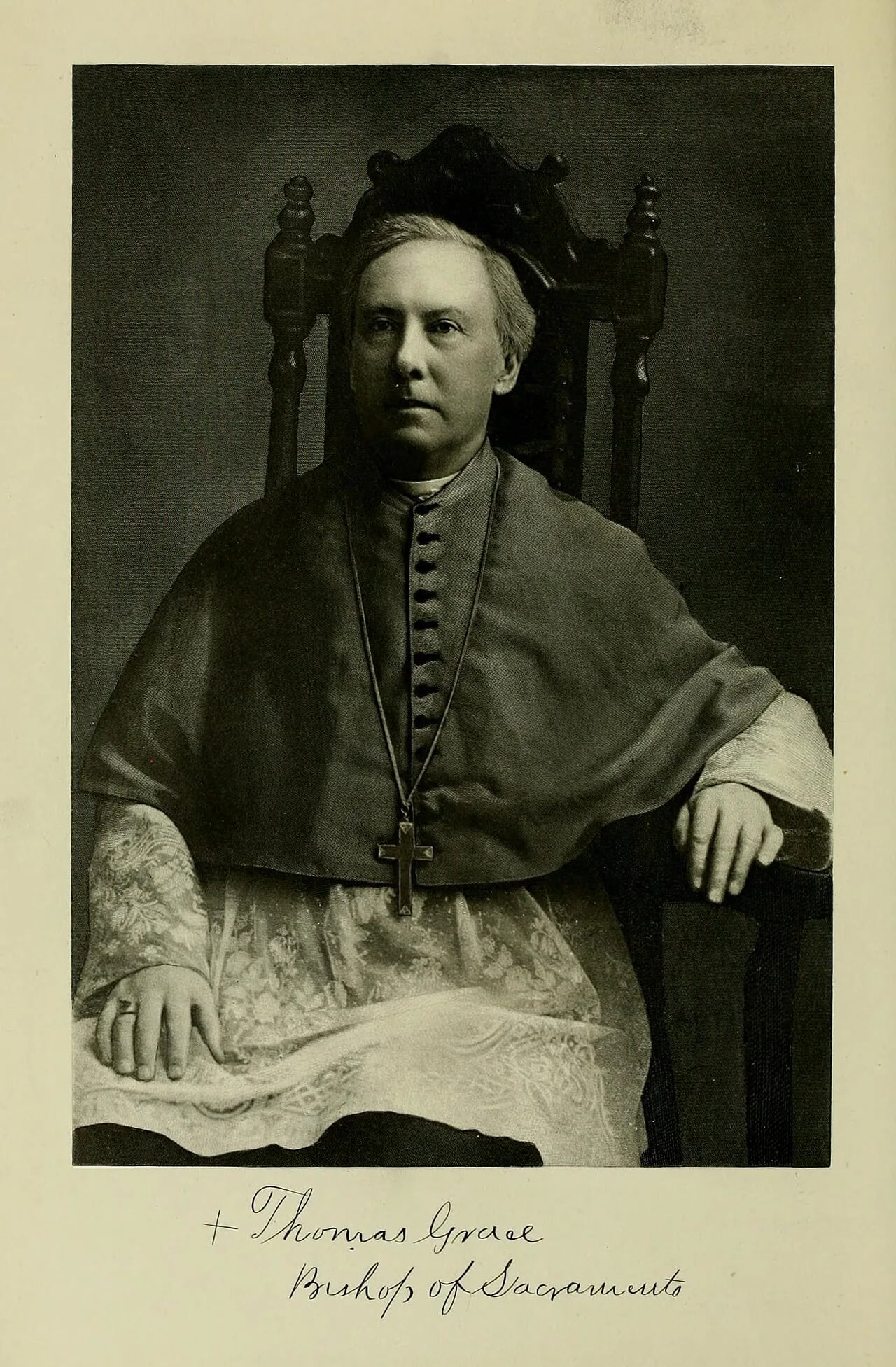 Portrait of Thomas Grace (1841–1921) – memorial page