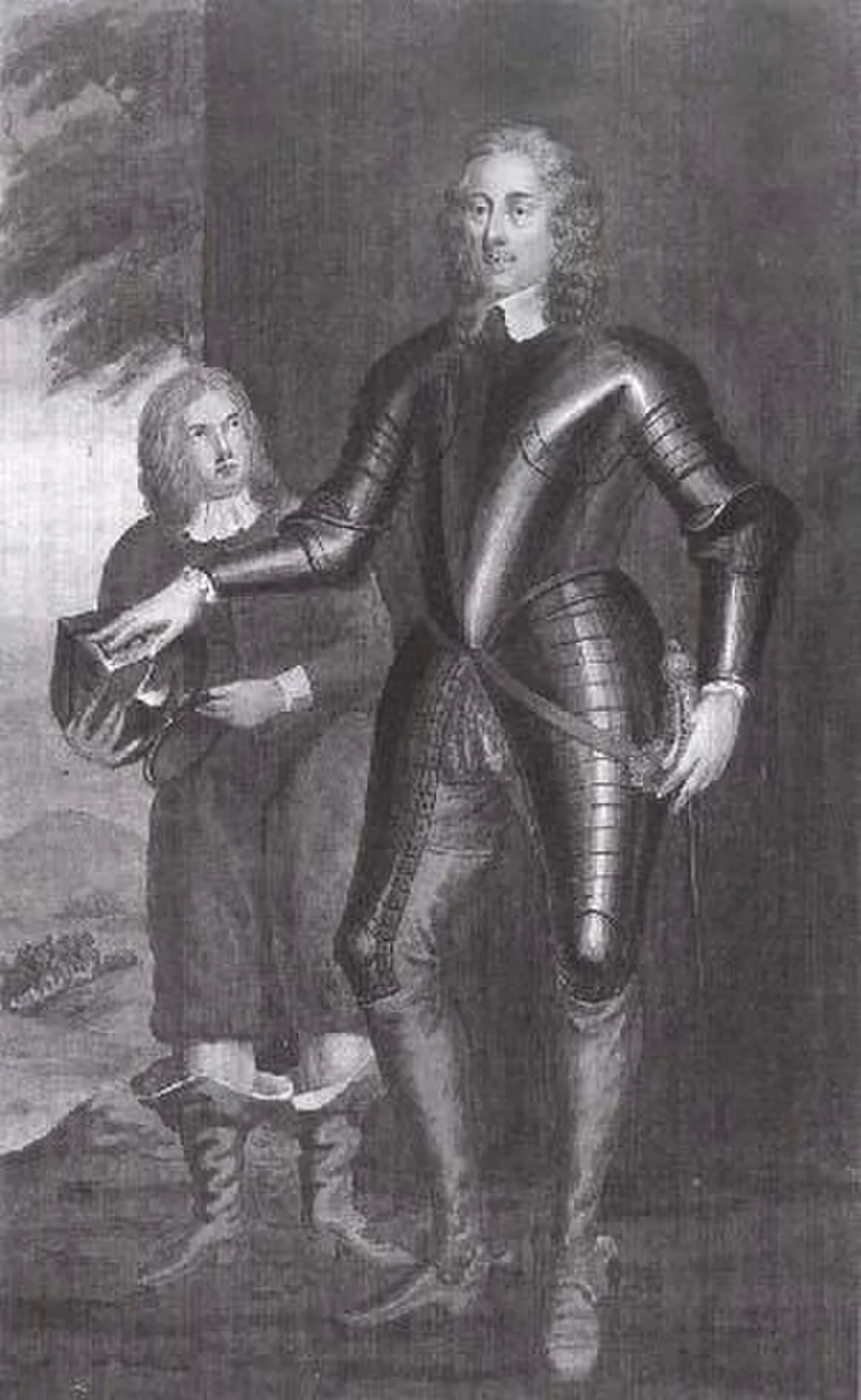Porträt von Thomas Grey, Lord Grey of Groby (1623–1657) – Gedenkseite