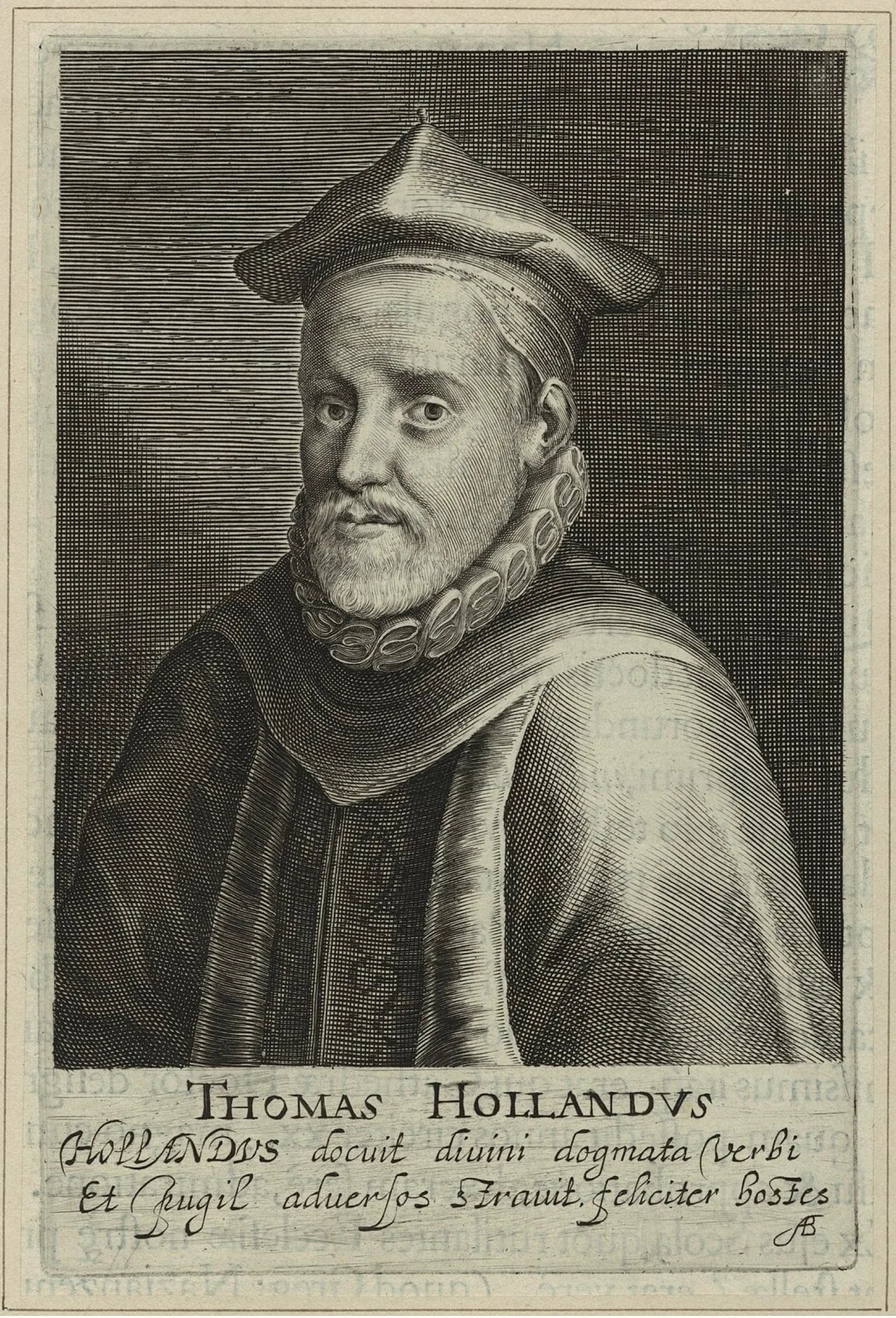 Portrait of Thomas Holland (1539–1612) – memorial page