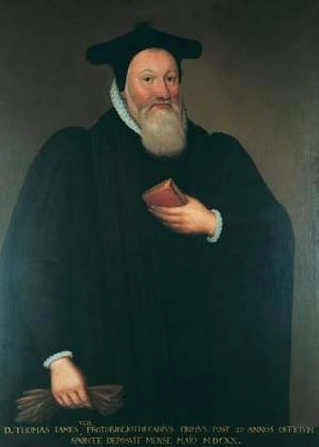 Porträt von Thomas James (1573–1629) – Gedenkseite