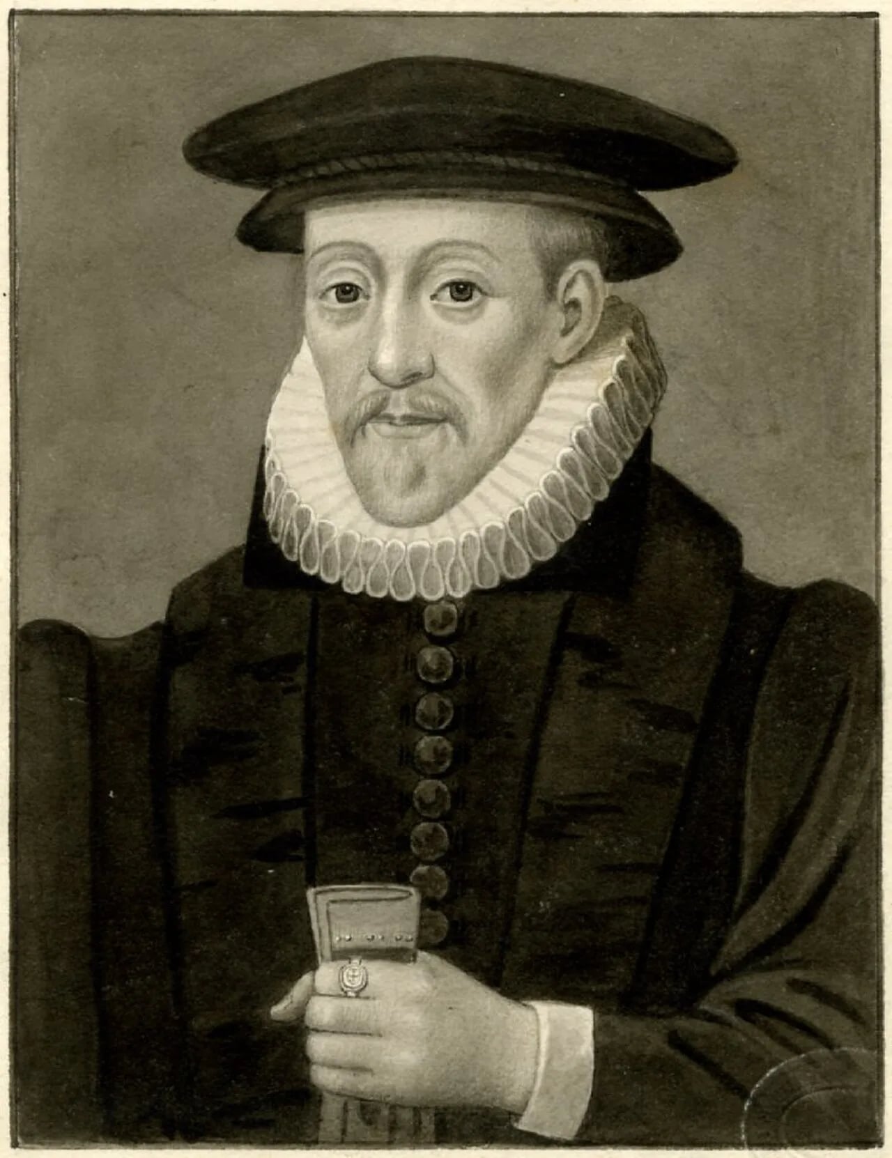 Porträt von Thomas Legge (1535–1607) – Gedenkseite