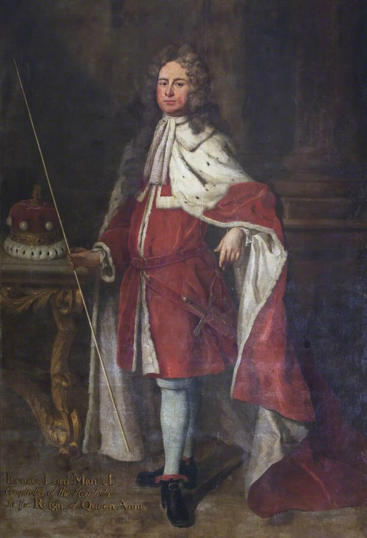 Portrait of Thomas Mansel, 1. Baron Mansel (1668–1723) – memorial page