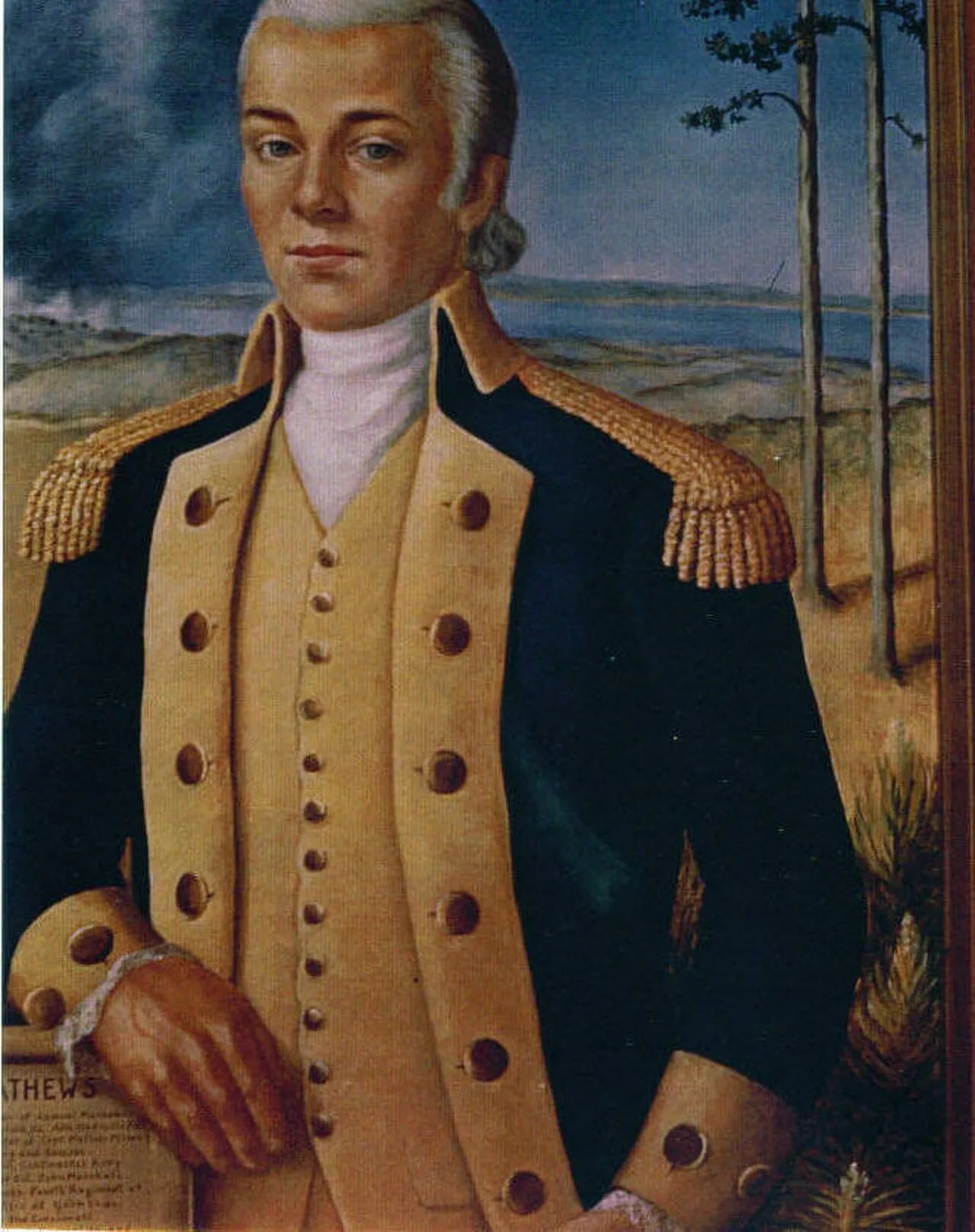Portrait of Thomas Mathews (1742–1812) – memorial page