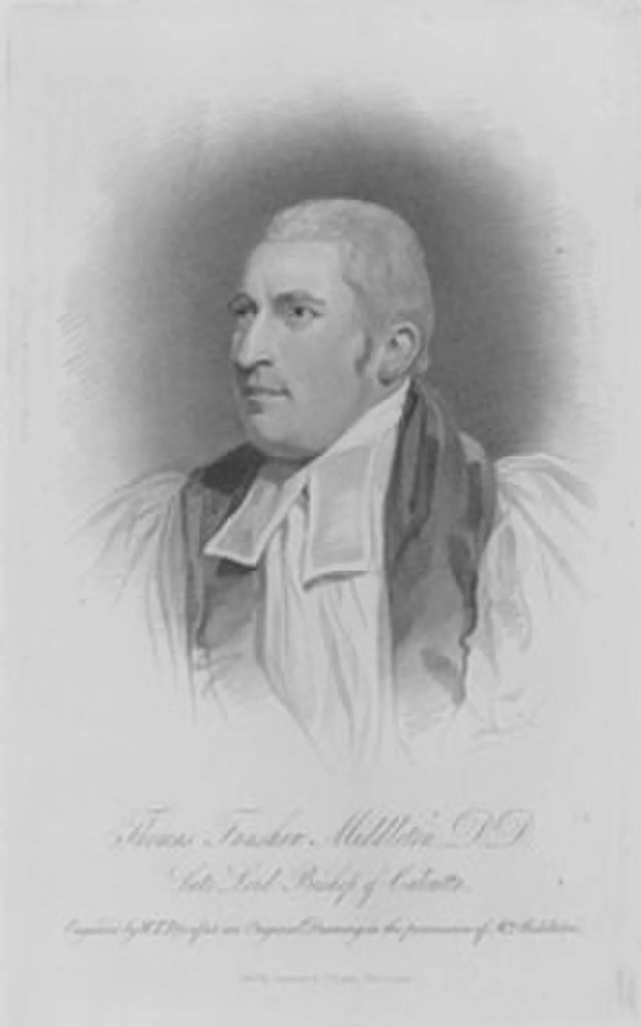 Porträt von Thomas Middleton (1769–1822) – Gedenkseite