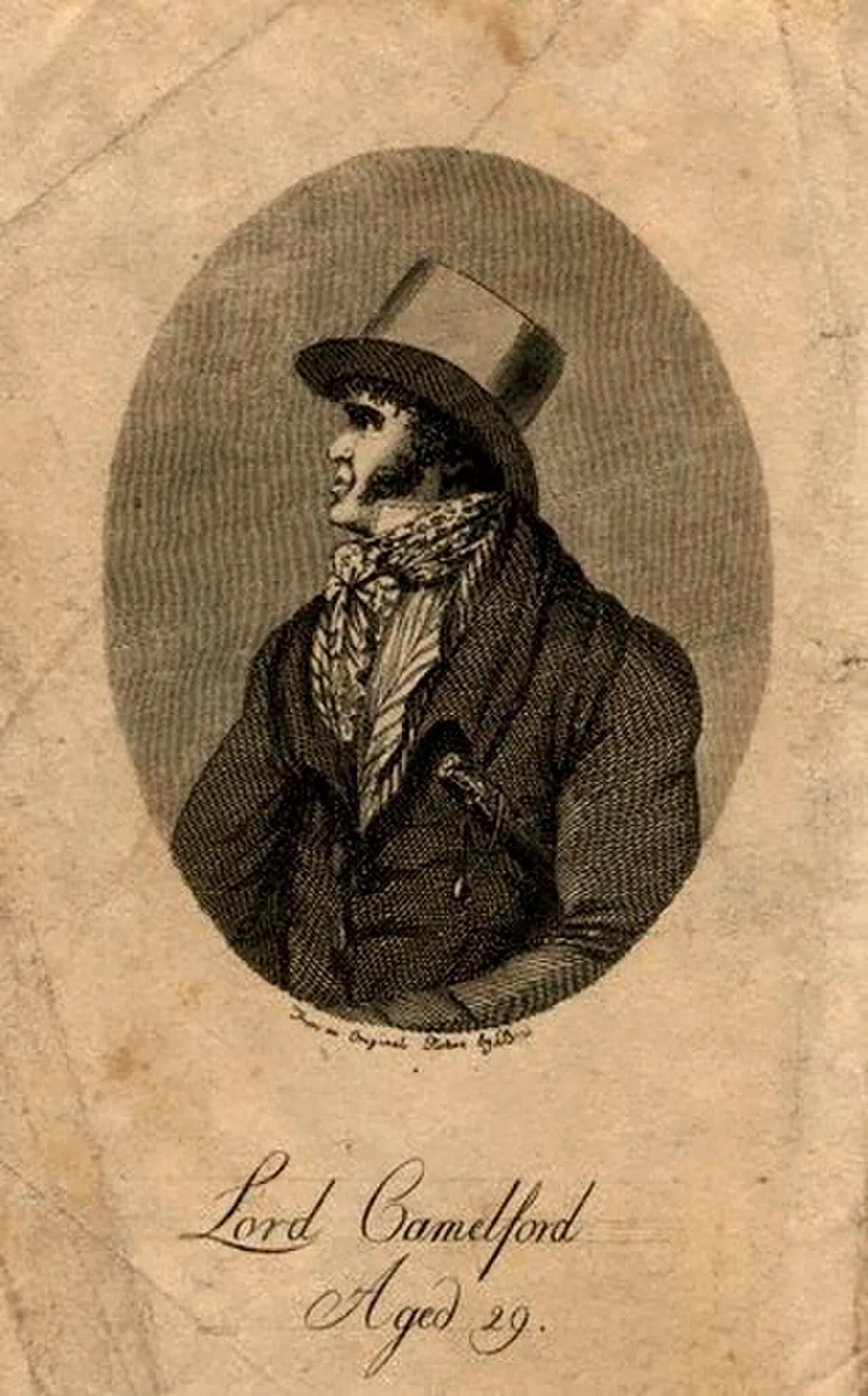 Portrait of Thomas Pitt, 2. Baron Camelford (1775–1804) – memorial page