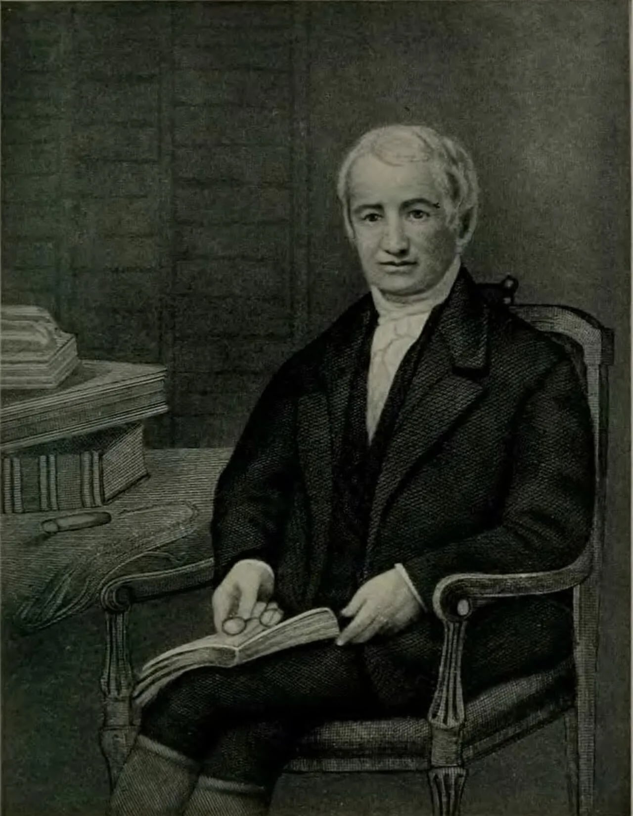 Porträt von Thomas Robbins (1777–1856) – Gedenkseite