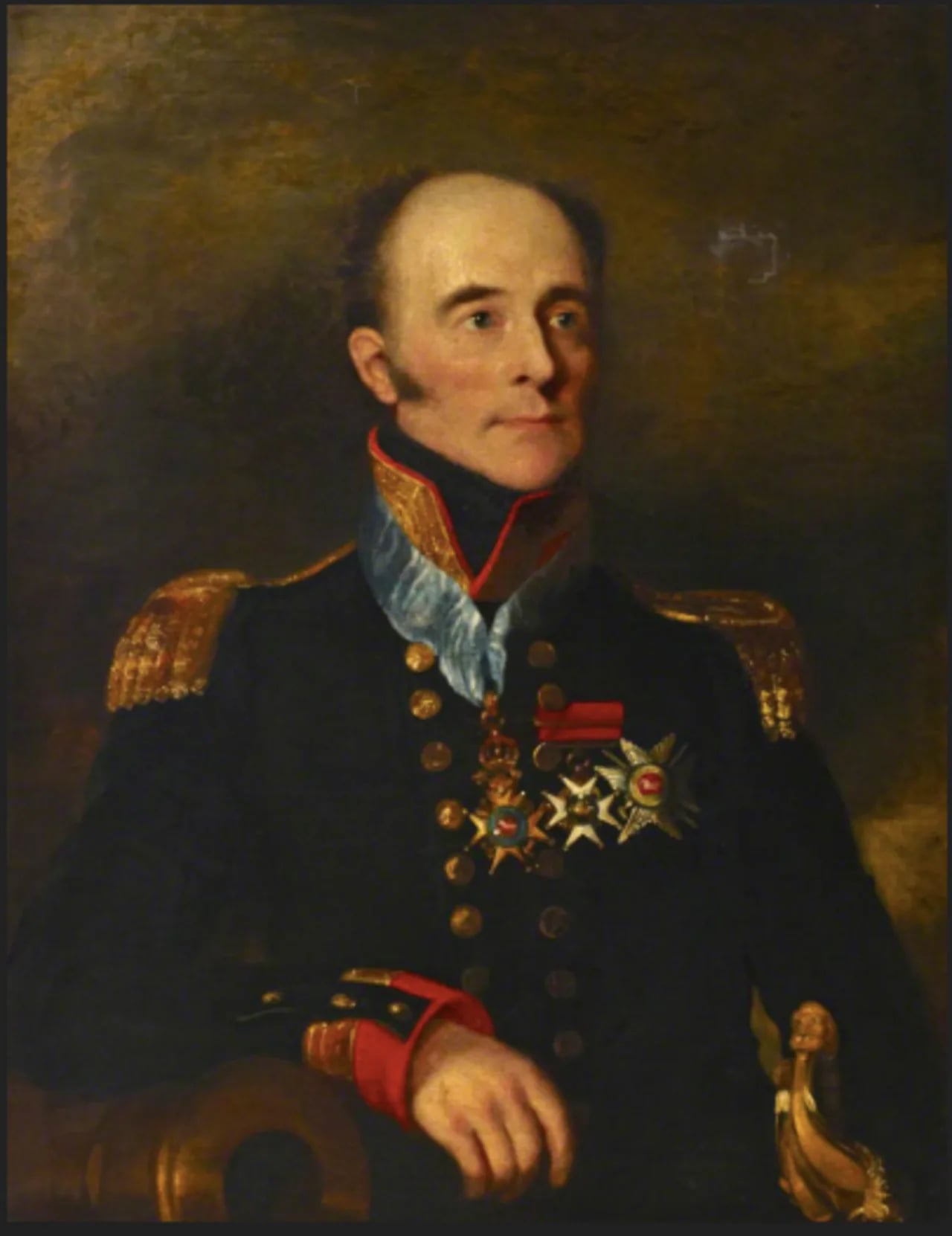 Porträt von Thomas Ussher (1779–1848) – Gedenkseite