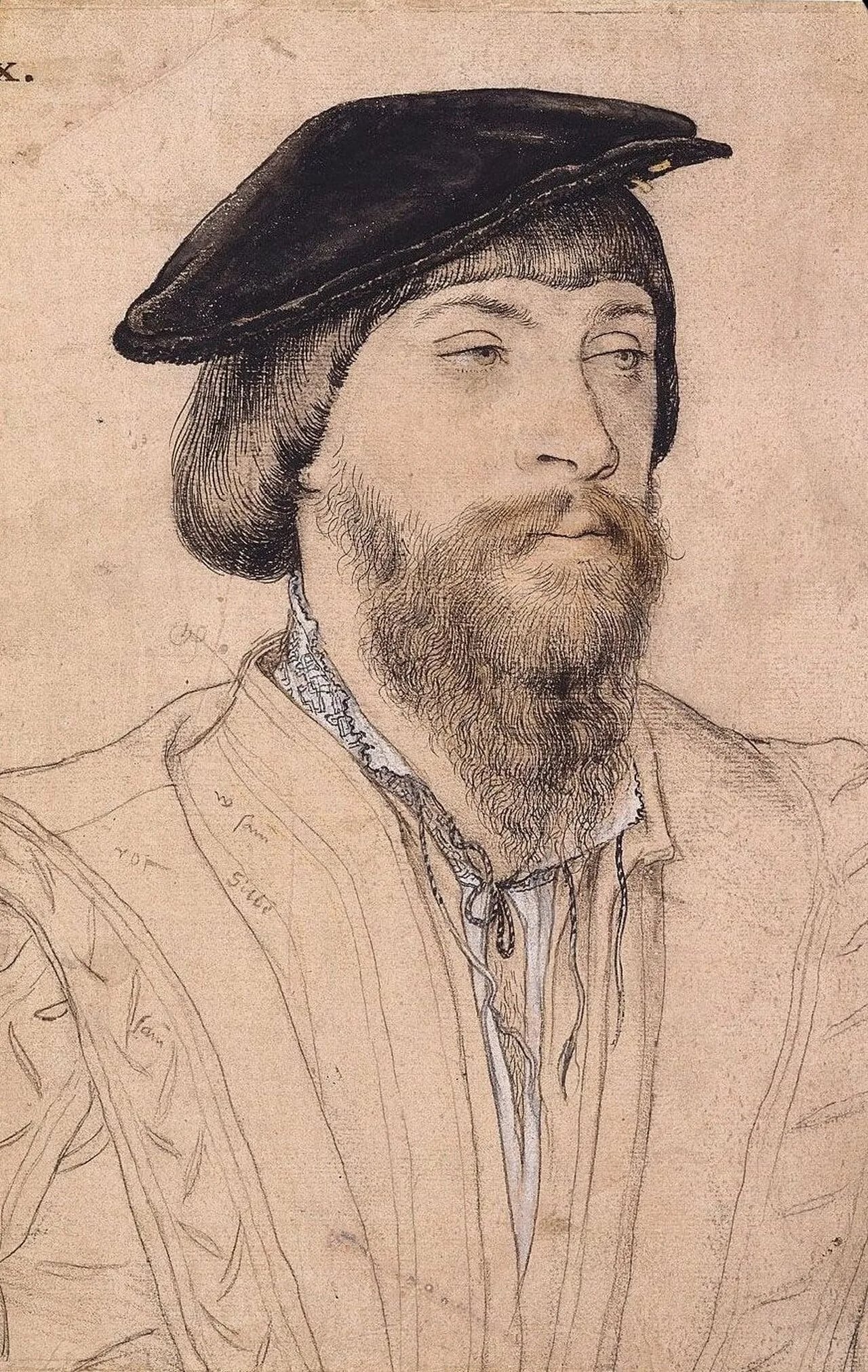 Porträt von Thomas Vaux, 2nd Baron Vaux of Harrowden (1509–1556) – Gedenkseite