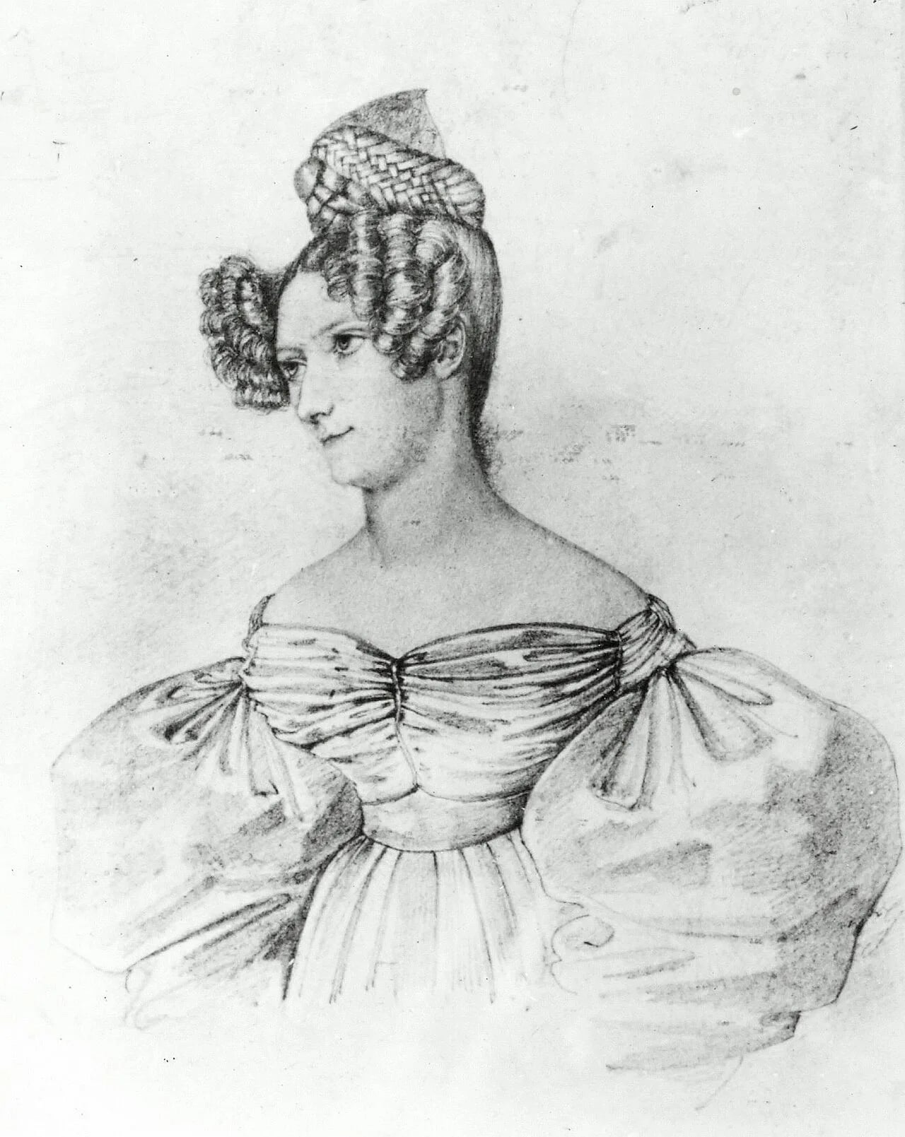 Portrait of Meta Abegg (1810–1835) – memorial page