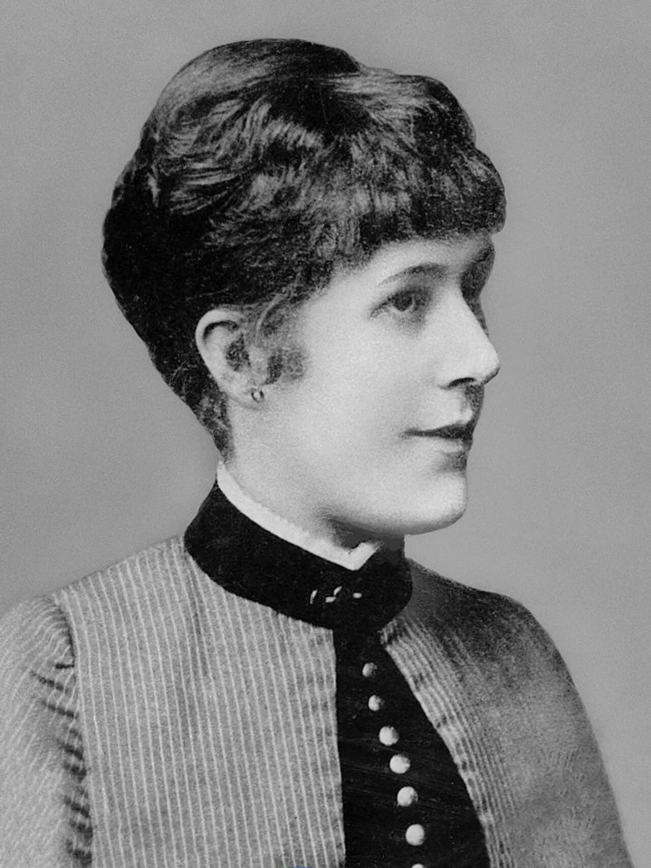 Porträt von Julia da Silva-Bruhns (1851–1923) – Gedenkseite