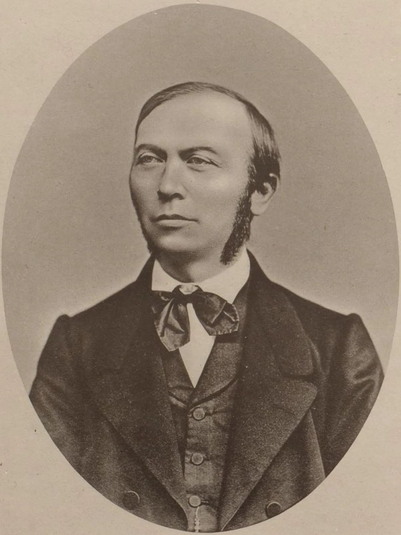 Porträt von Friedrich Ueberweg (1826–1871) – Gedenkseite