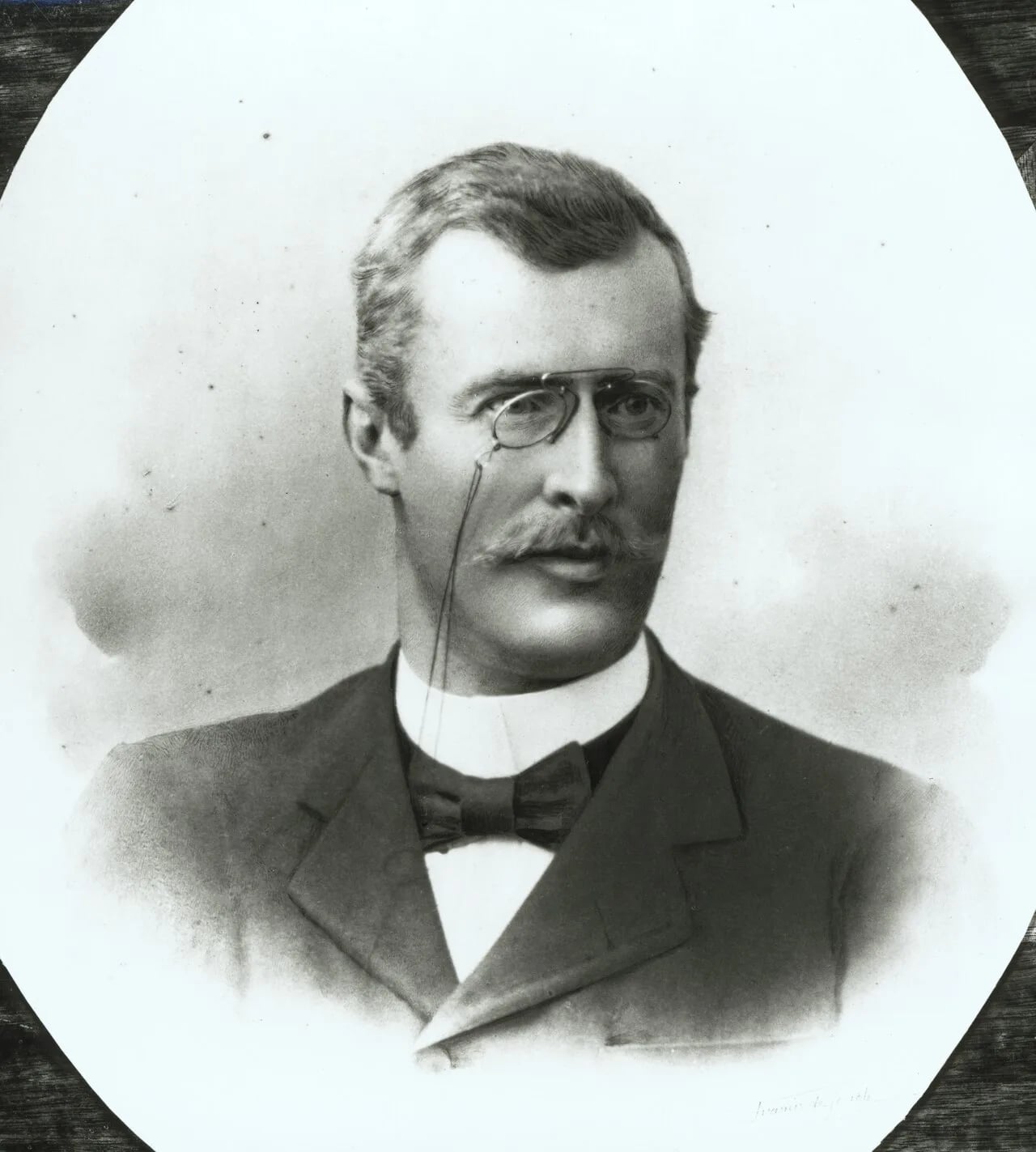 Porträt von Conrad Bourgeois (1855–1901) – Gedenkseite