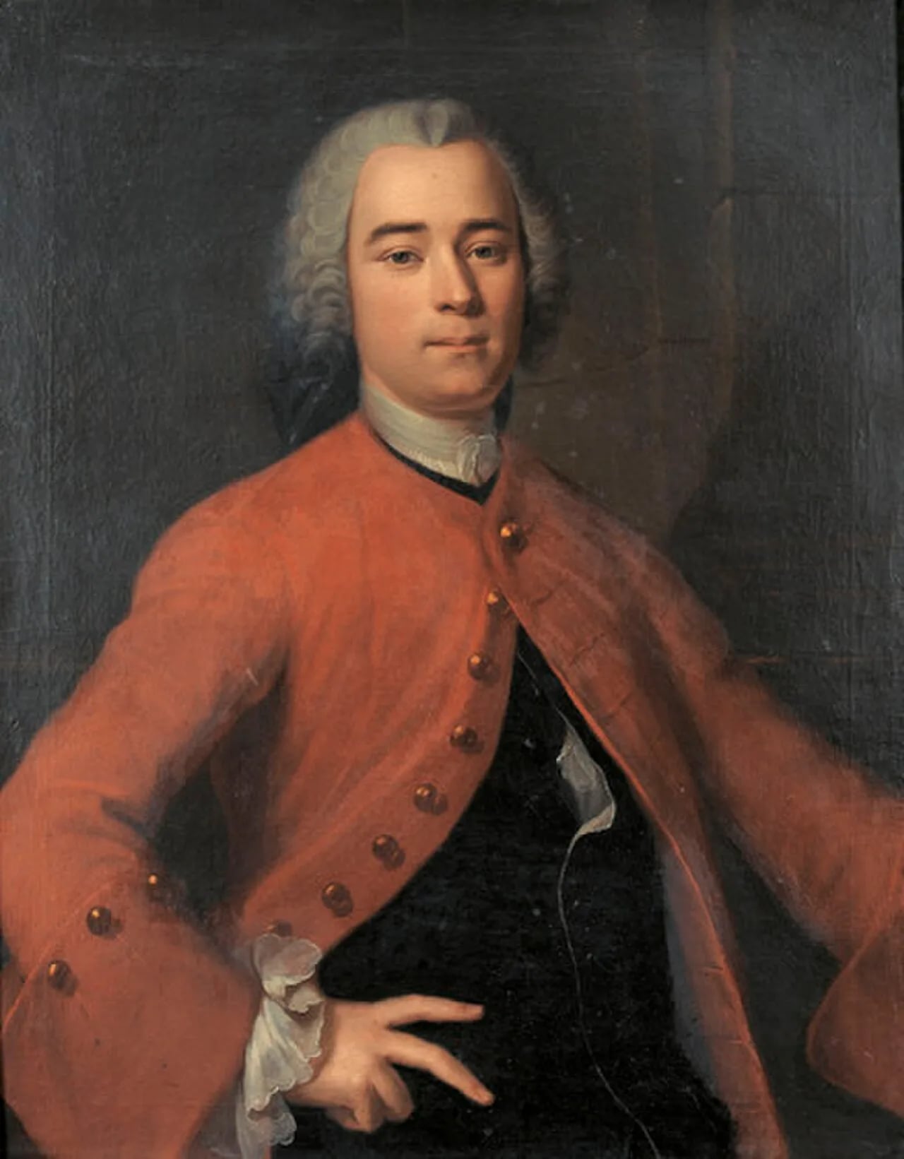 Porträt von Johann Rudolf Marcuard (1721–1795) – Gedenkseite