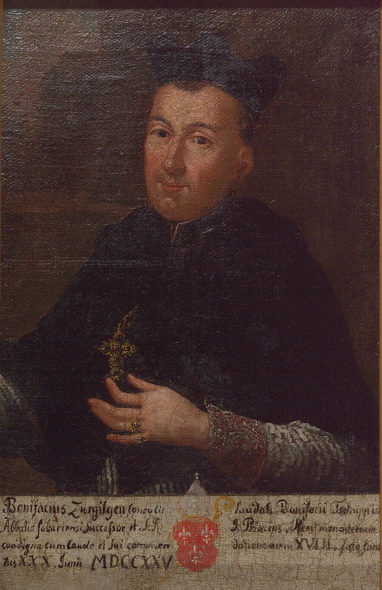 Porträt von Bonifaz Zur Gilgen (1664–1725) – Gedenkseite