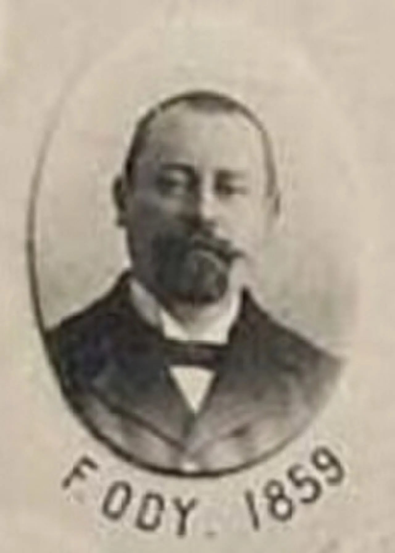 Porträt von Firmin Ody (1859–1920) – Gedenkseite