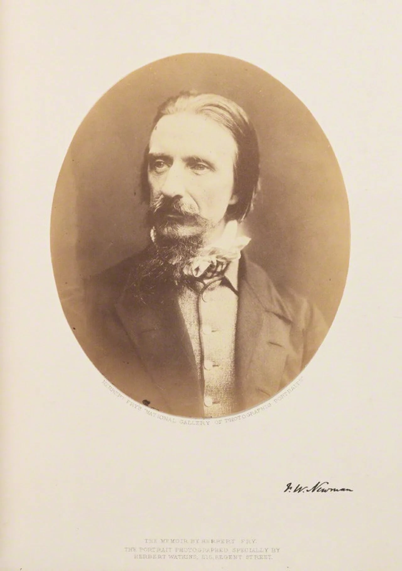 Porträt von Francis William Newman (1805–1897) – Gedenkseite