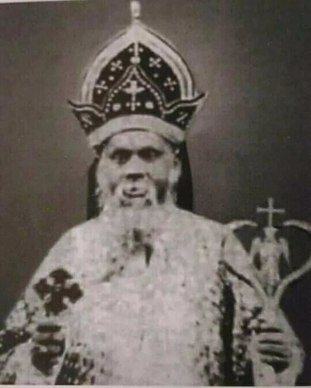 Porträt von Titus II Mar Thoma (1866–1944) – Gedenkseite