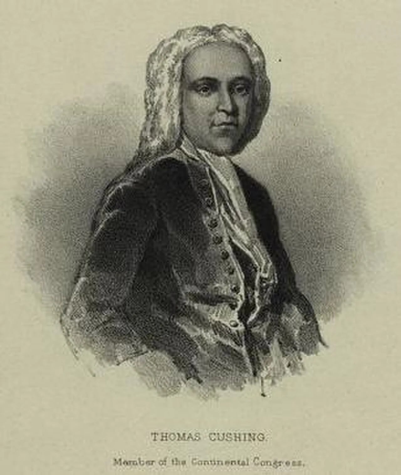 Portrait of Thomas Cushing (1725–1788) – memorial page