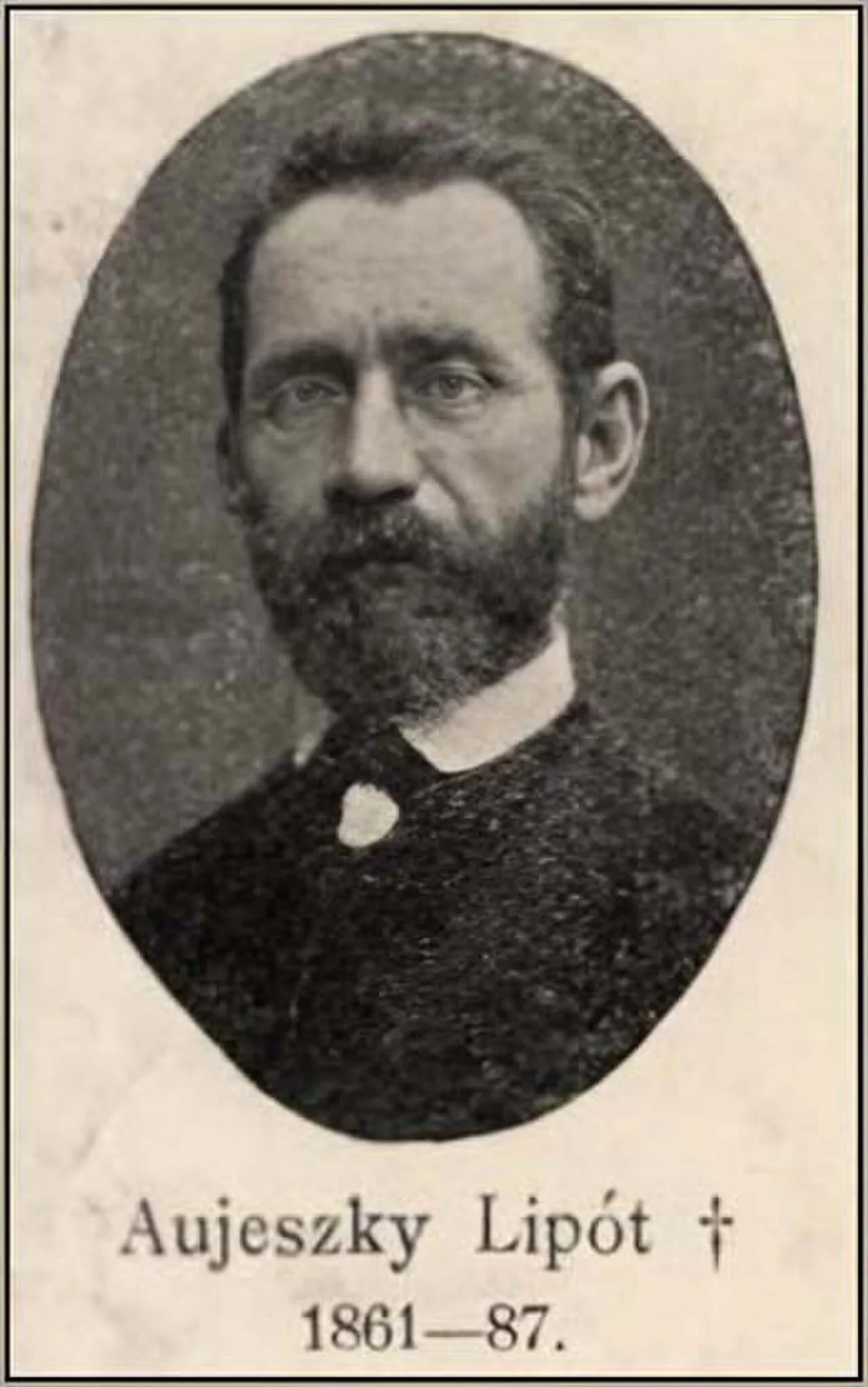 Portrait of Lipót Aujeszky (1830–1887) – memorial page