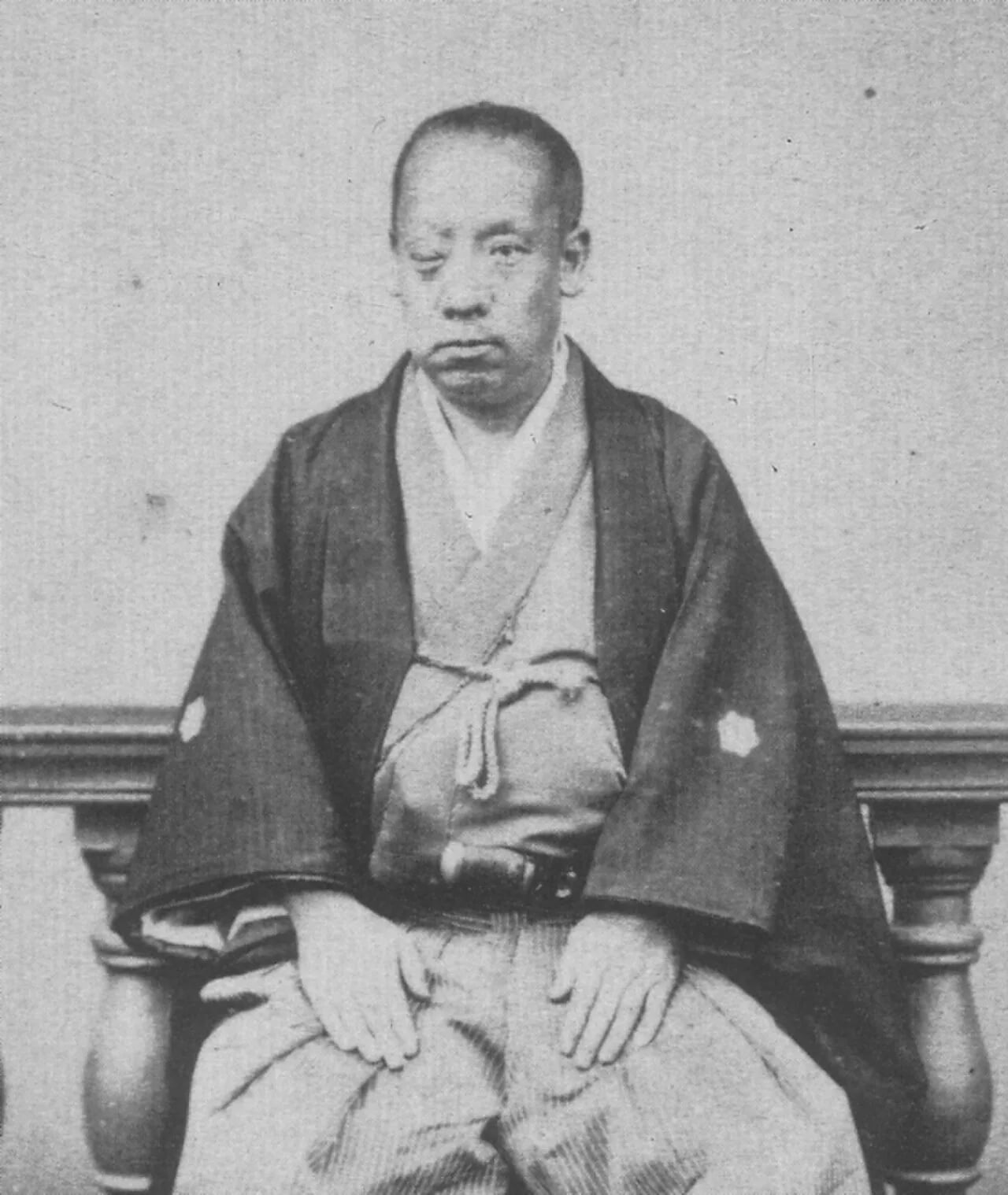 Porträt von Tokugawa Yoshiyori (1828–1876) – Gedenkseite