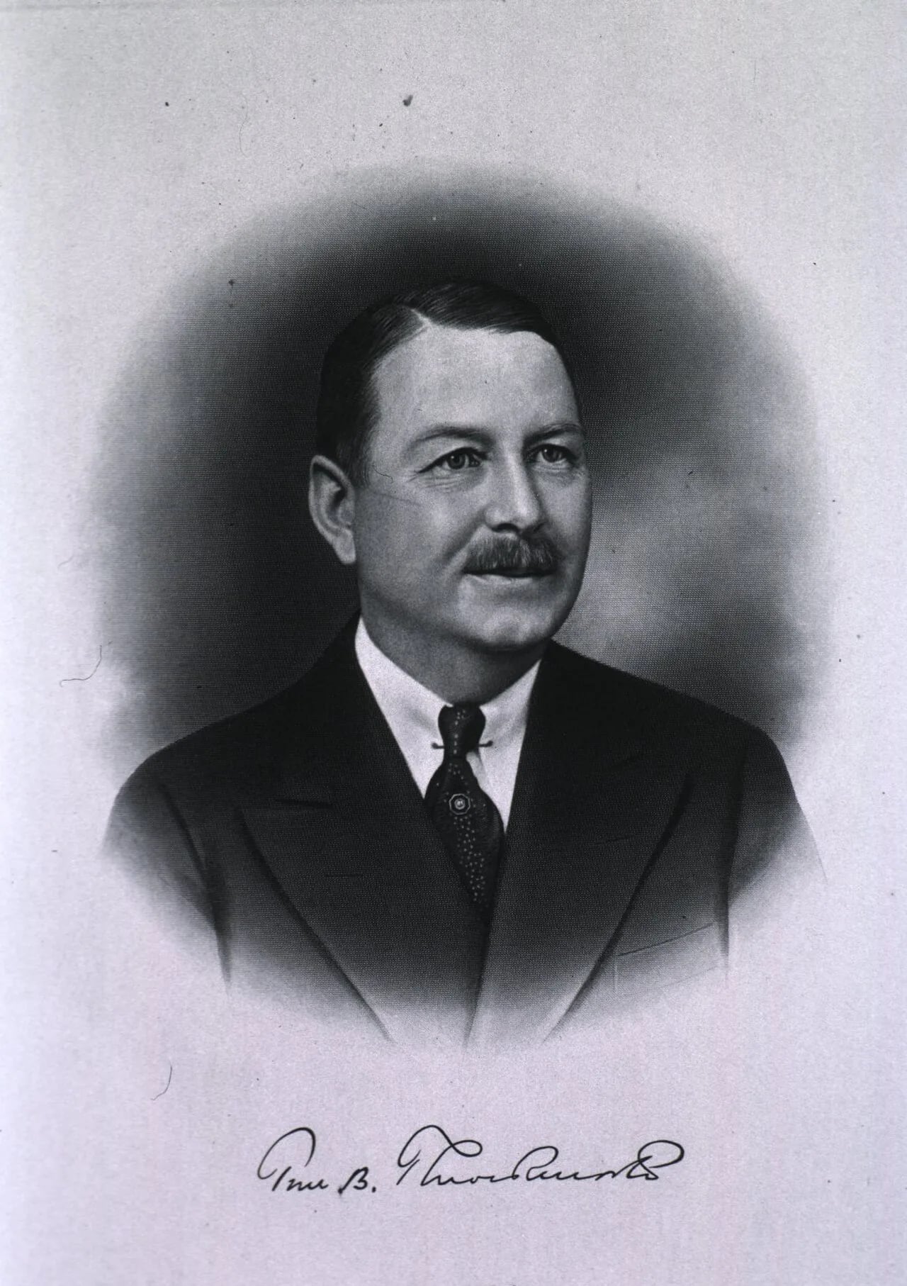 Porträt von Tom Bentley Throckmorton (1885–1961) – Gedenkseite