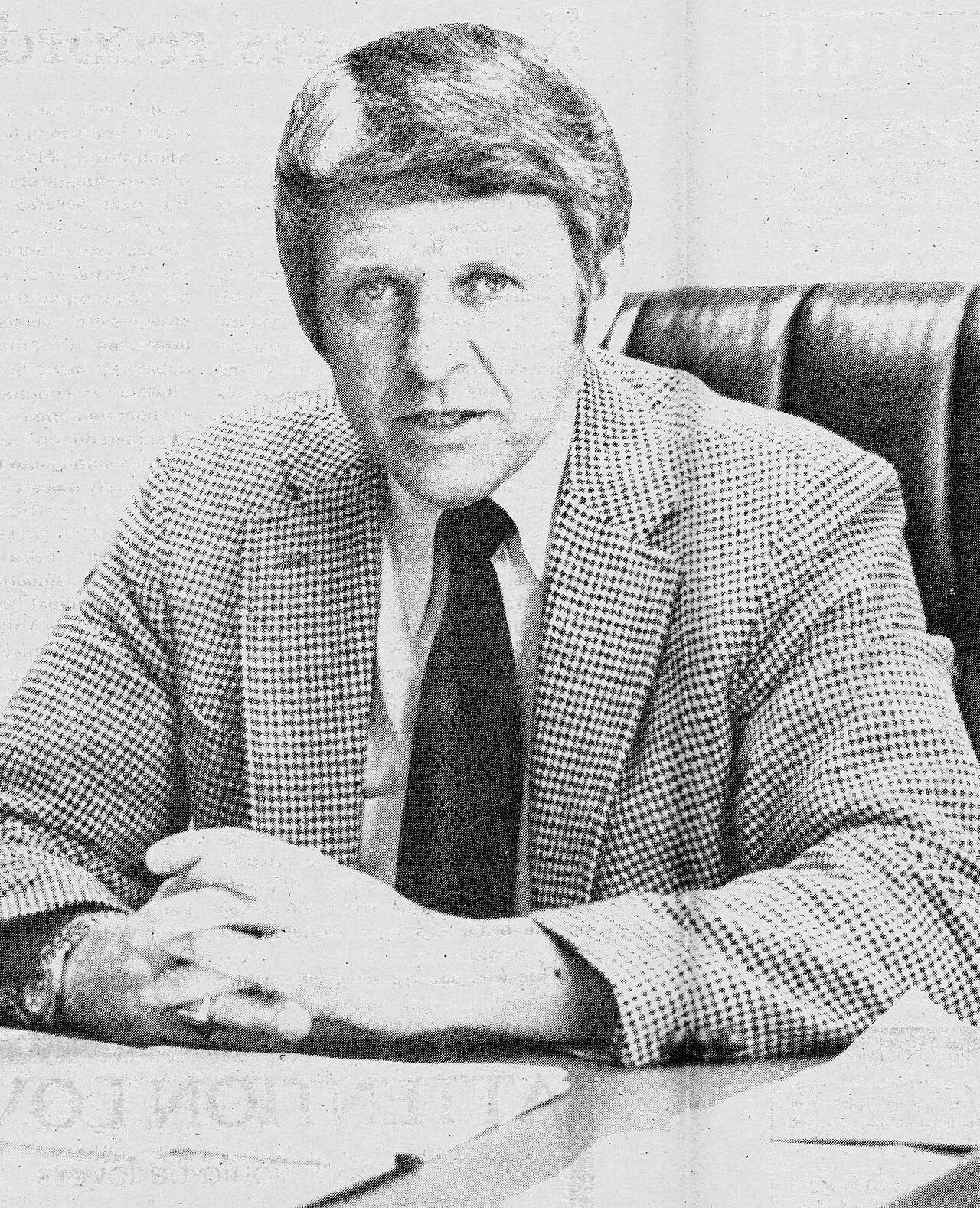 Porträt von Tom Butters (1938–2016) – Gedenkseite