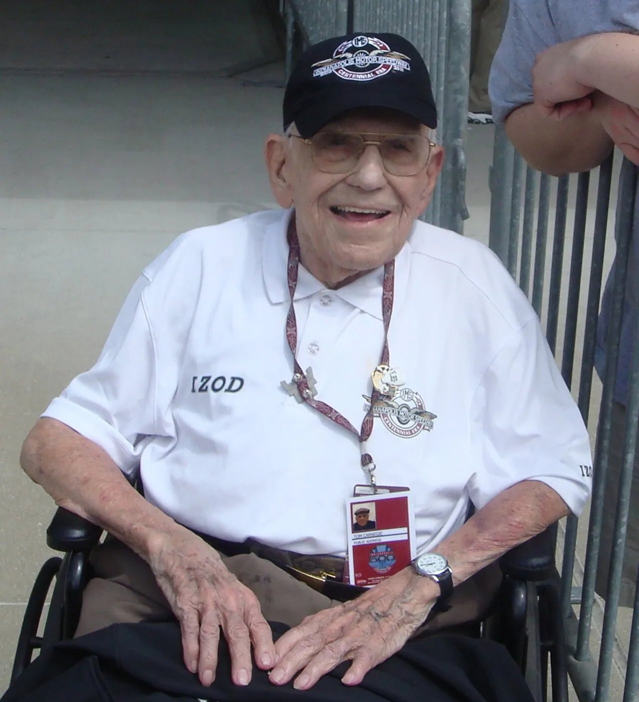 Porträt von Tom Carnegie (1919–2011) – Gedenkseite