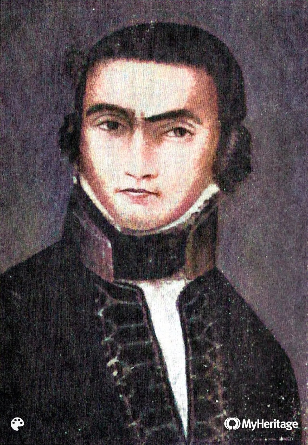 Porträt von Giuseppe Pronio (1760–1804) – Gedenkseite