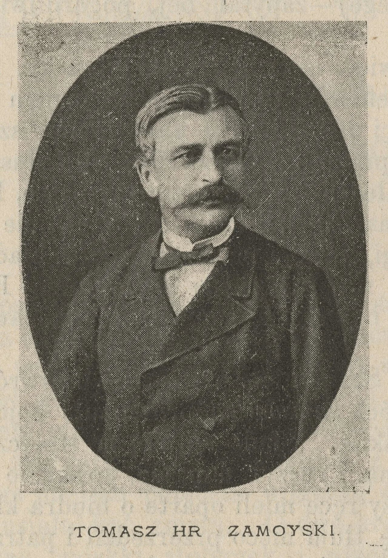 Portrait of Tomasz Franciszek Zamoyski (1832–1889) – memorial page