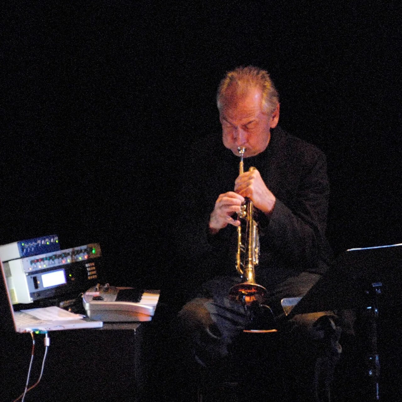 Portrait of Jon Hassell (1937–2021) – memorial page