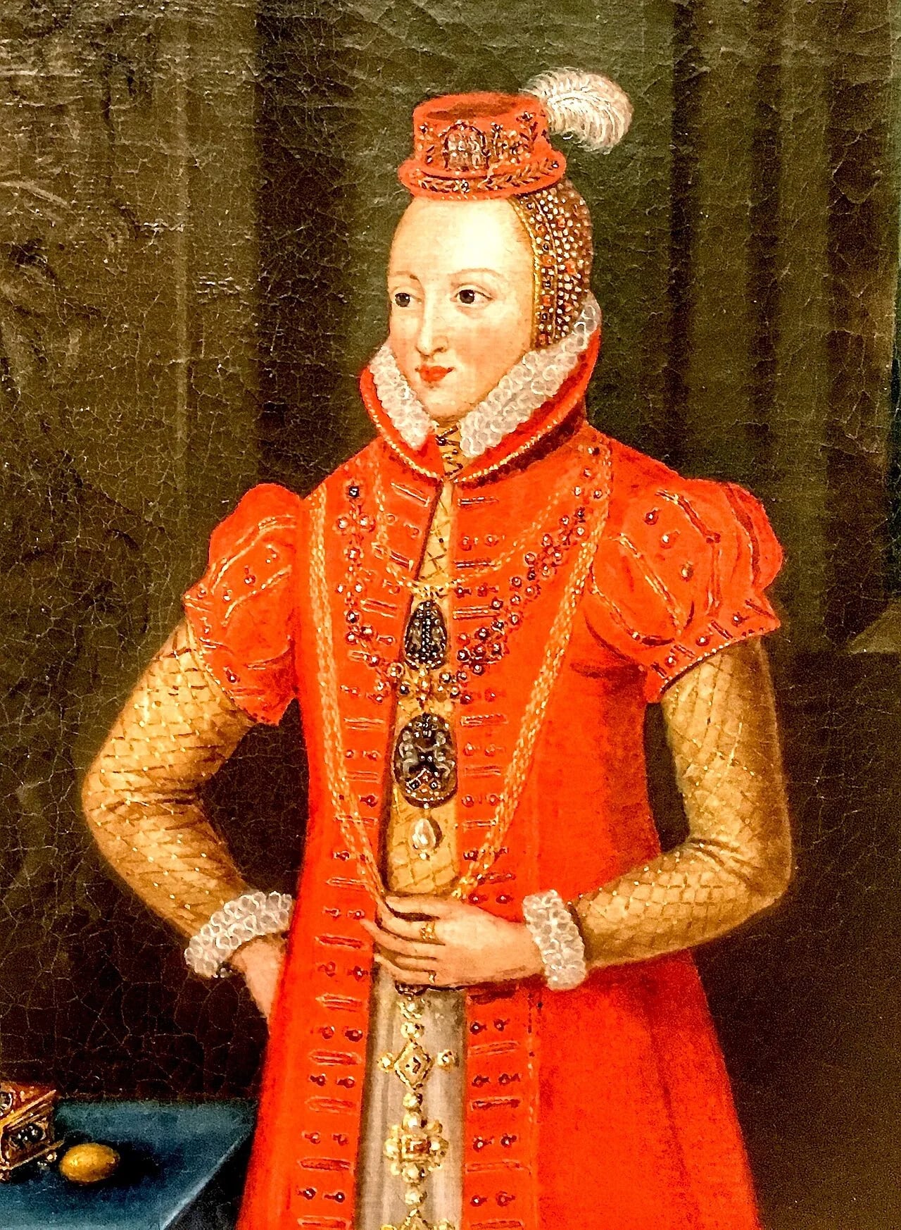 Porträt von Elisabeth von Braunschweig-Grubenhagen (1550–1586) – Gedenkseite