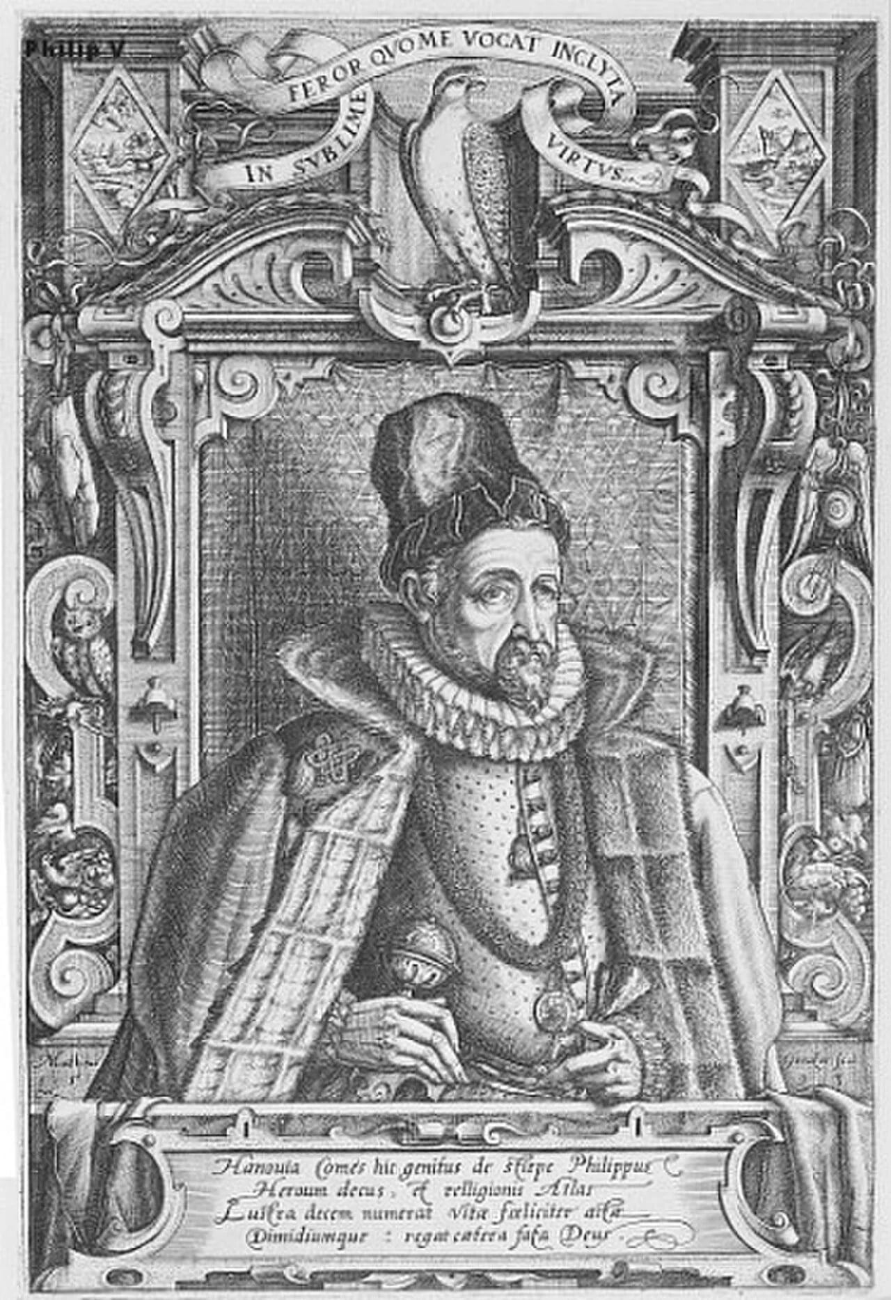 Portrait of Philipp V. (1541–1599) – memorial page