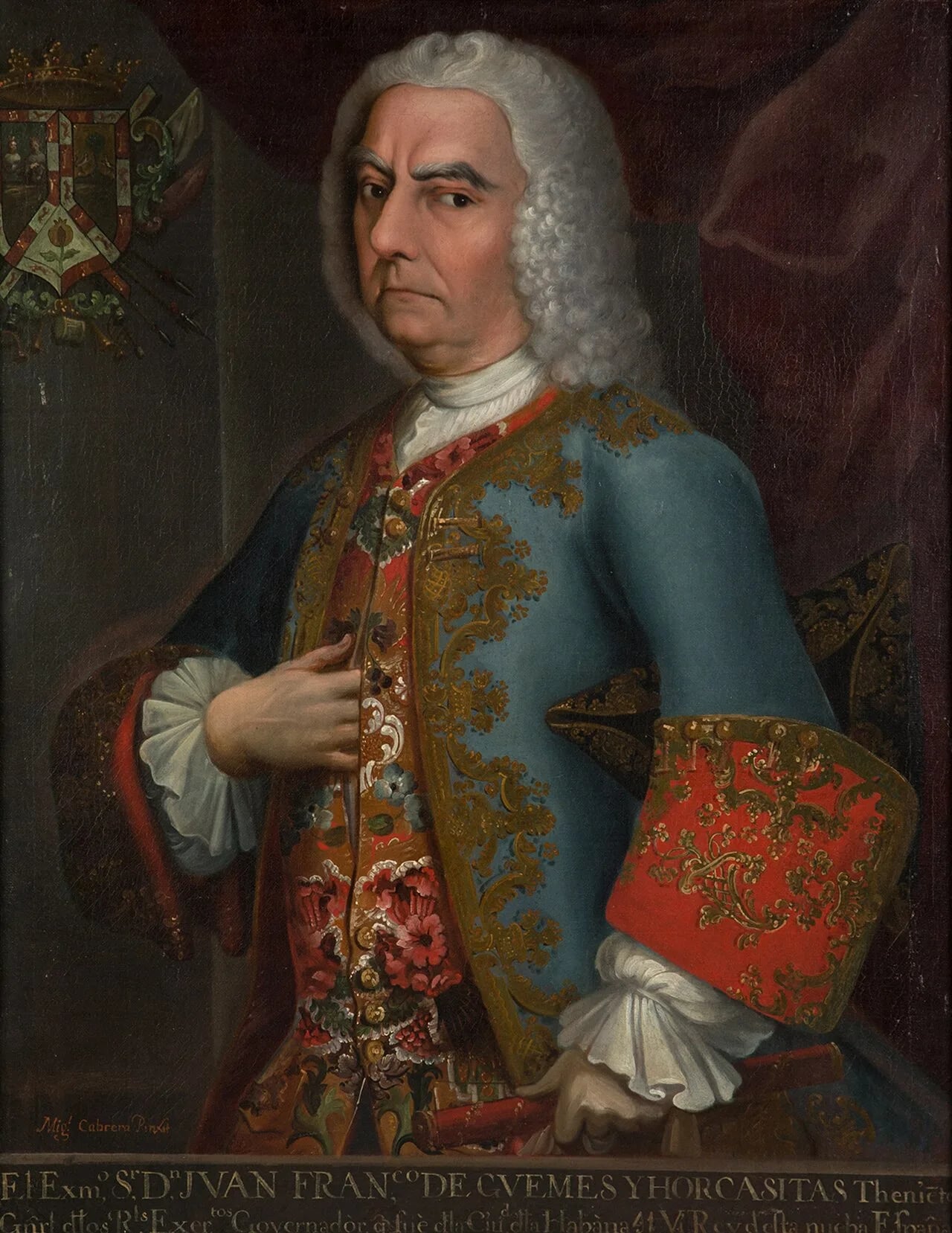 Portrait of Juan Francisco de Güemes y Horcasitas (1681–1766) – memorial page