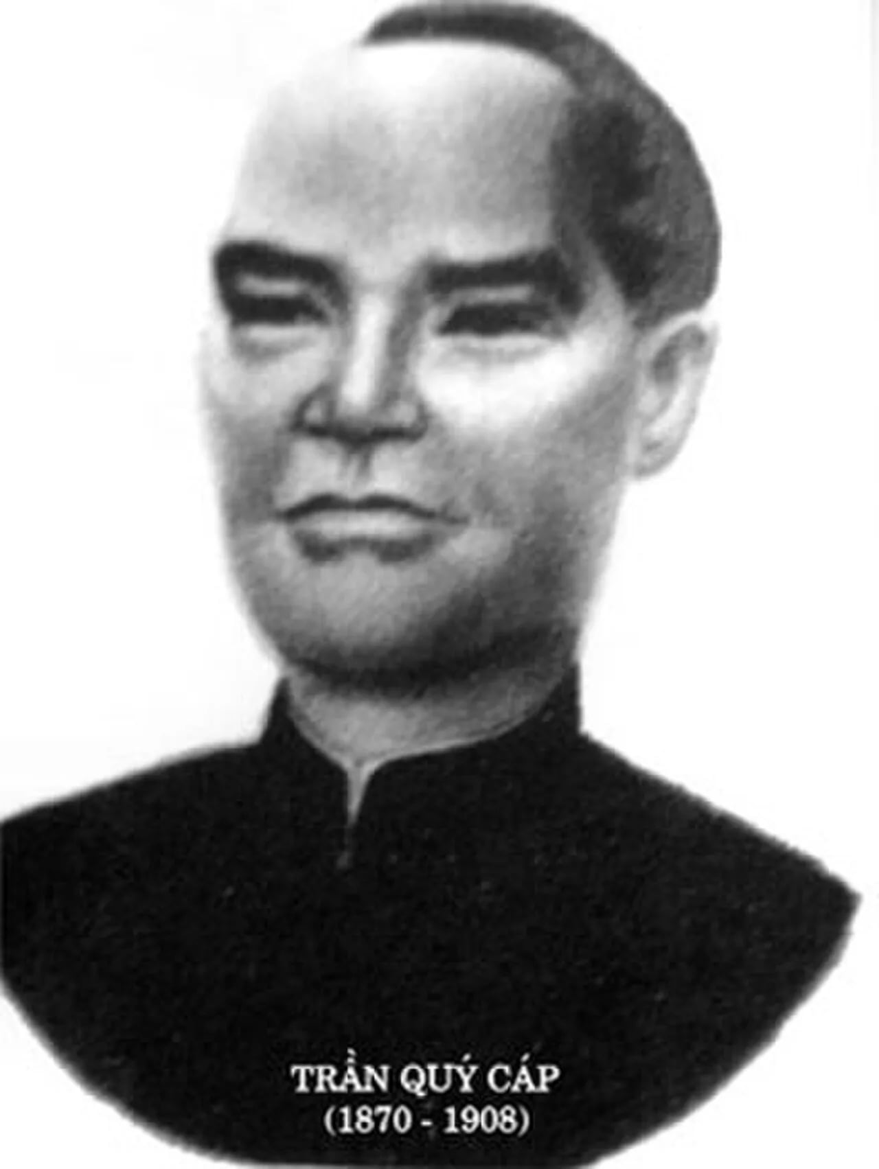 Portrait of Trần Quý Cáp (1870–1908) – memorial page