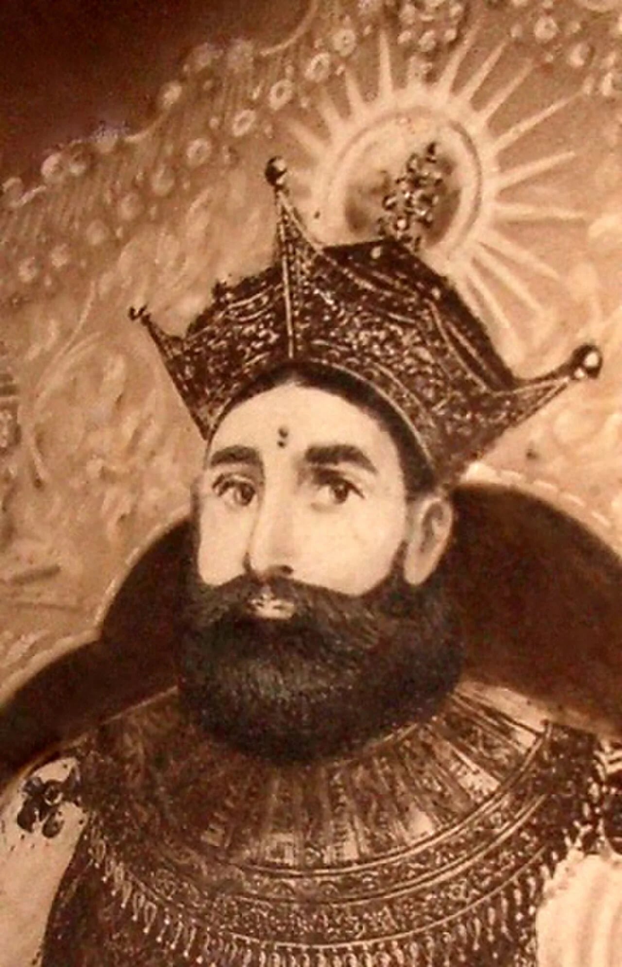 Porträt von Sri Vikrama Rajasinha of Kandy (1780–1832) – Gedenkseite