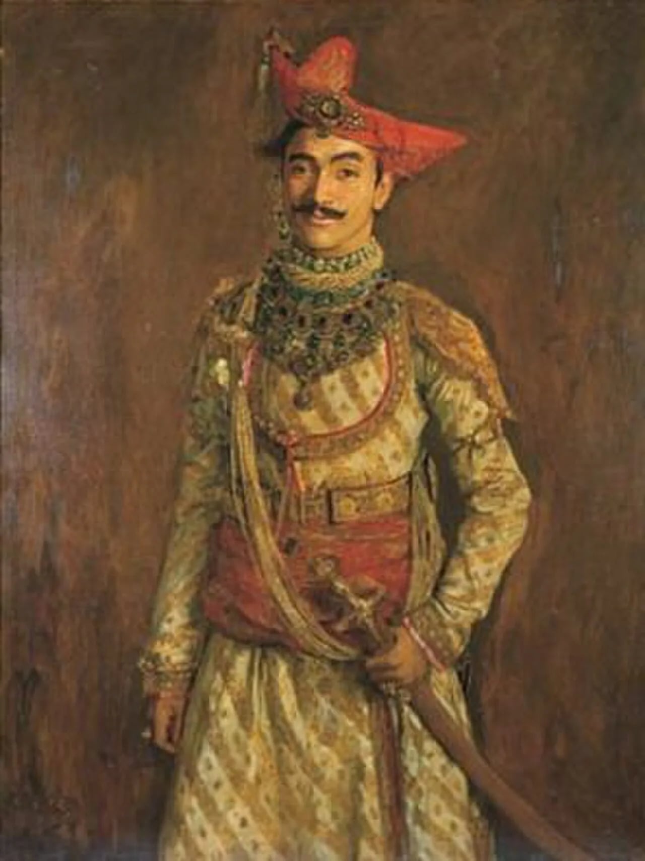 Porträt von Tukojirao III (1888–1937) – Gedenkseite