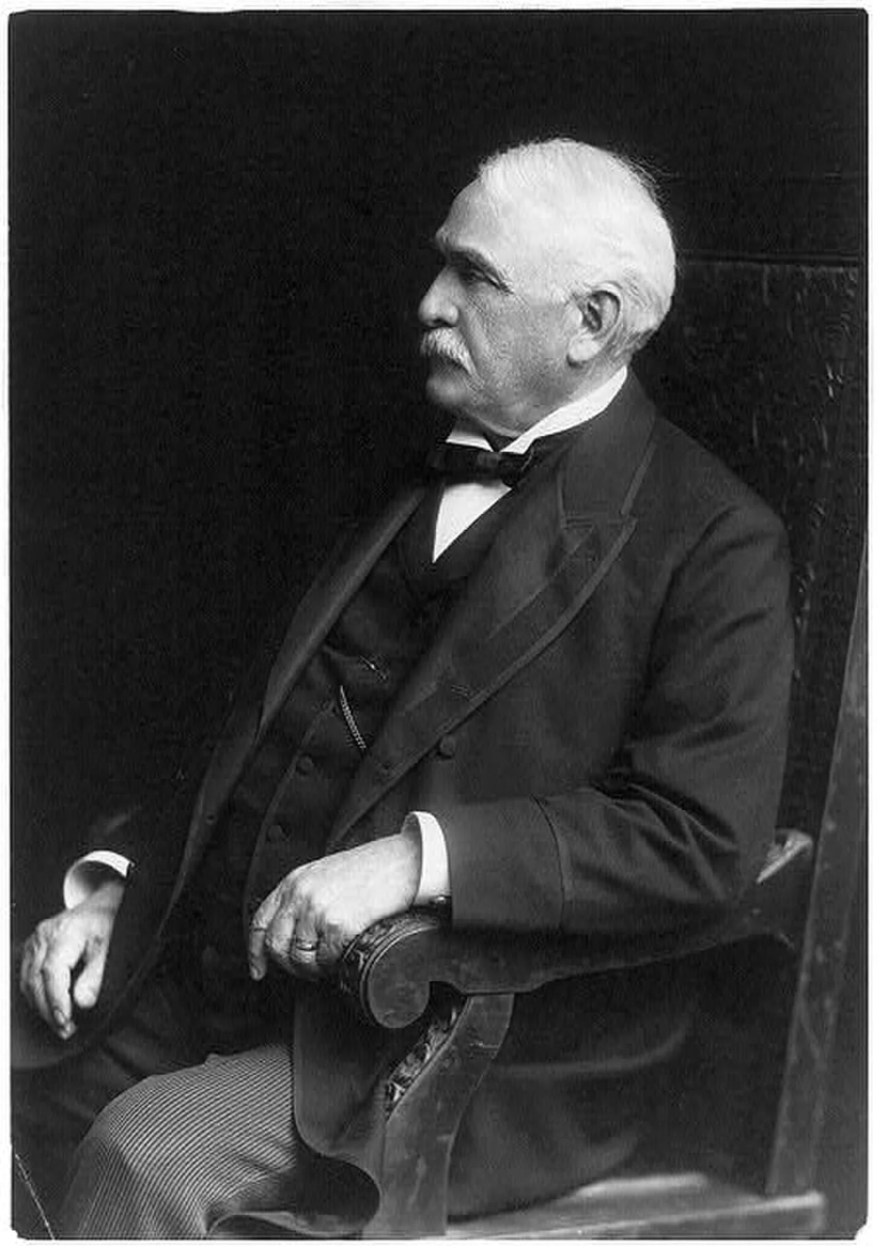 Portrait of Paris Gibson (1830–1920) – memorial page