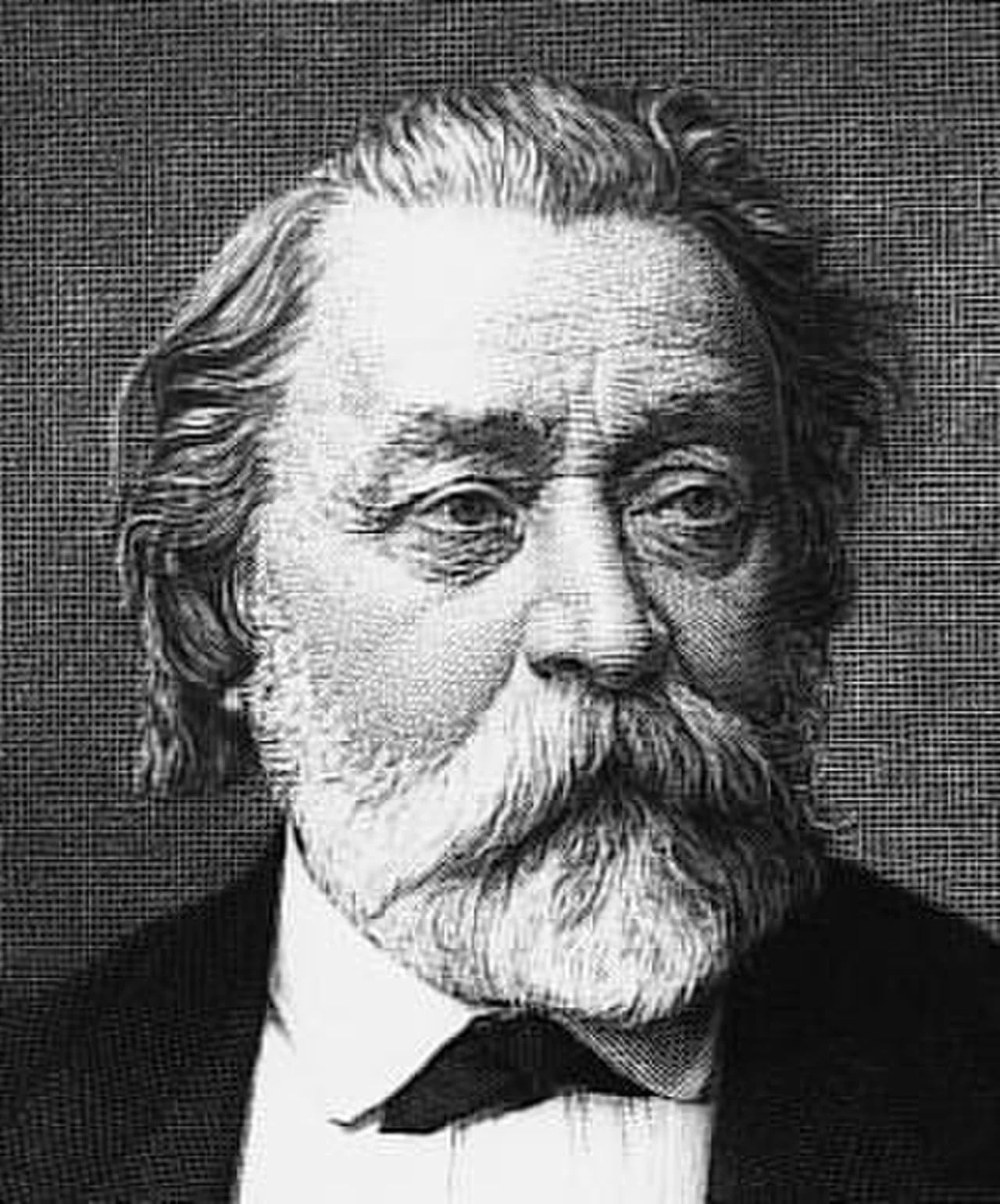 Portrait of Theophil von Hansen (1813–1891) – memorial page