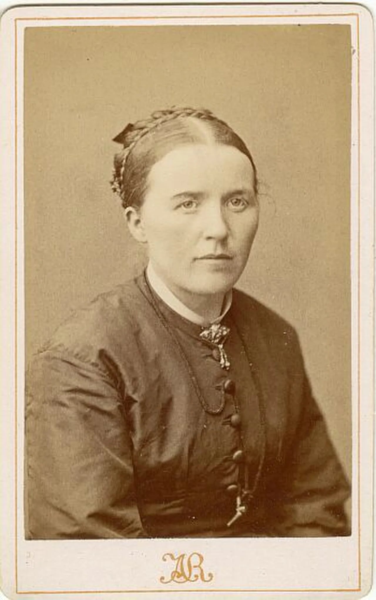 Porträt von Brita Maria Wikström (1844–1900) – Gedenkseite