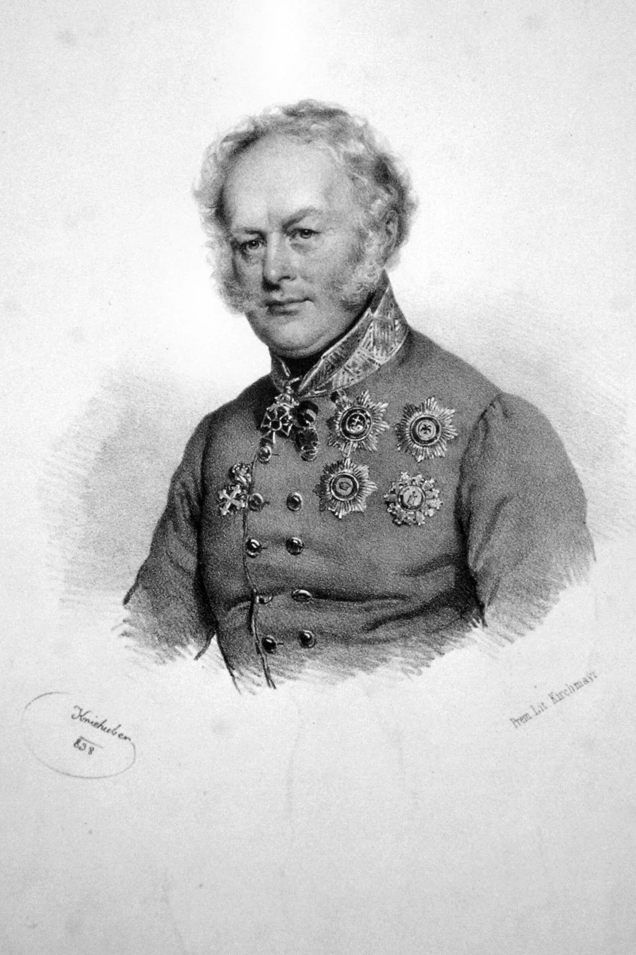 Portrait of Karl Ludwig von Ficquelmont (1777–1857) – memorial page