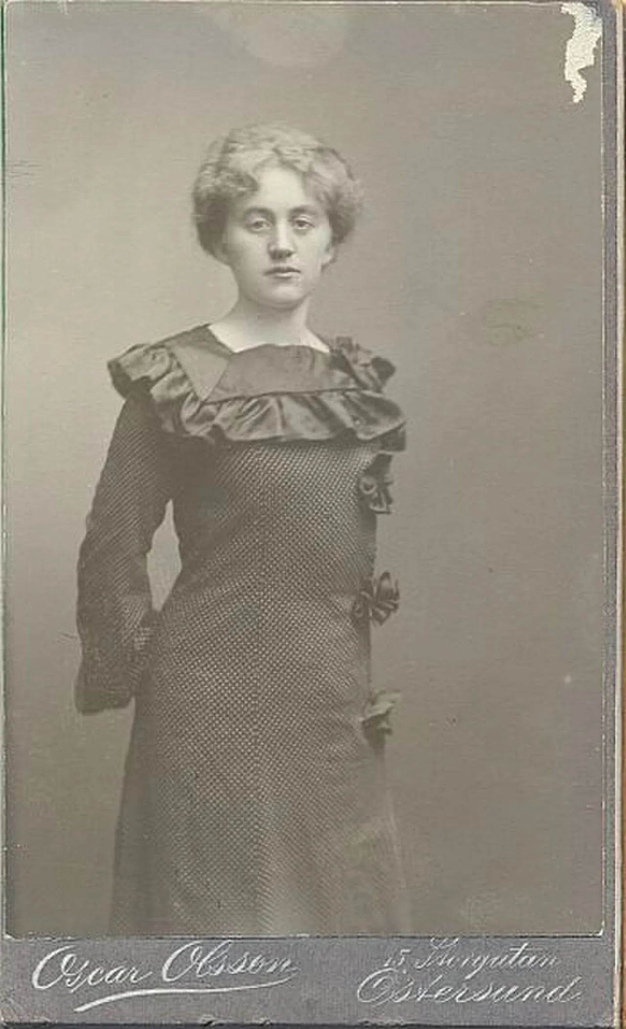 Porträt von Anna Helena Fresk (1876–1961) – Gedenkseite