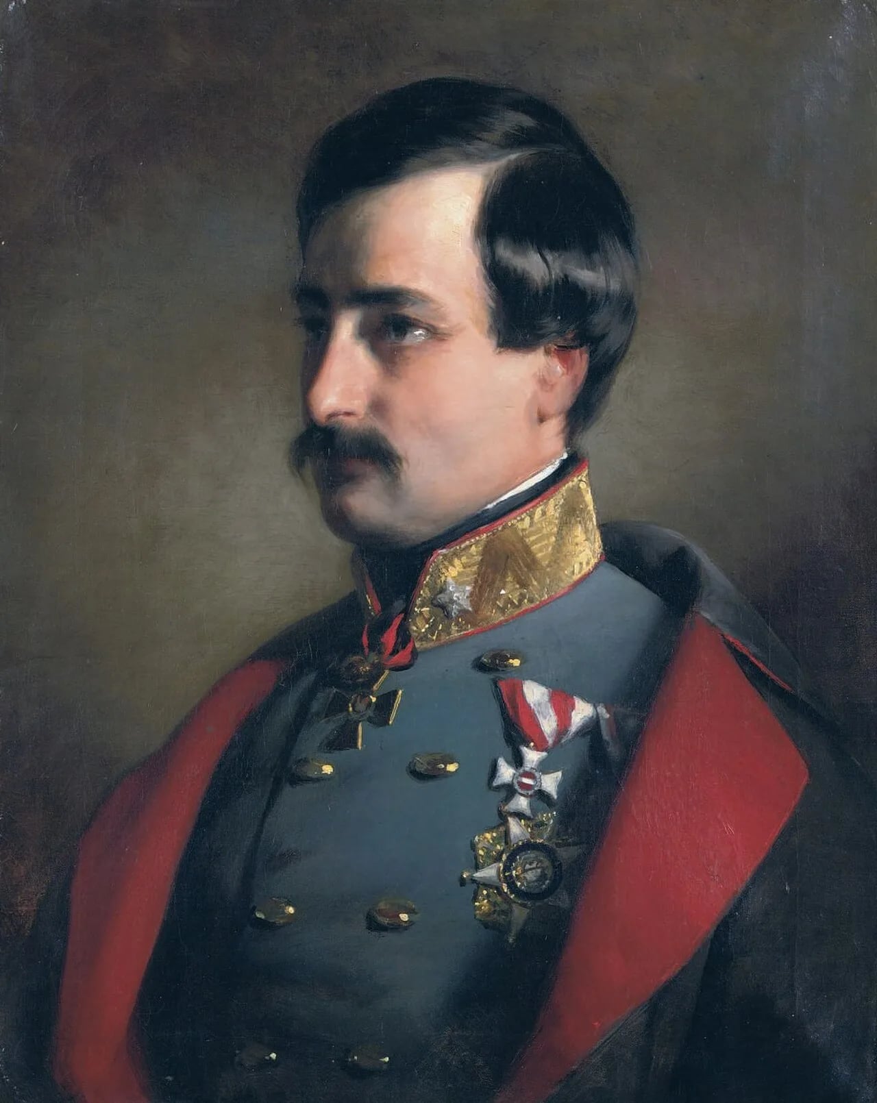 Portrait of Alexander von Mensdorff-Pouilly (1813–1871) – memorial page