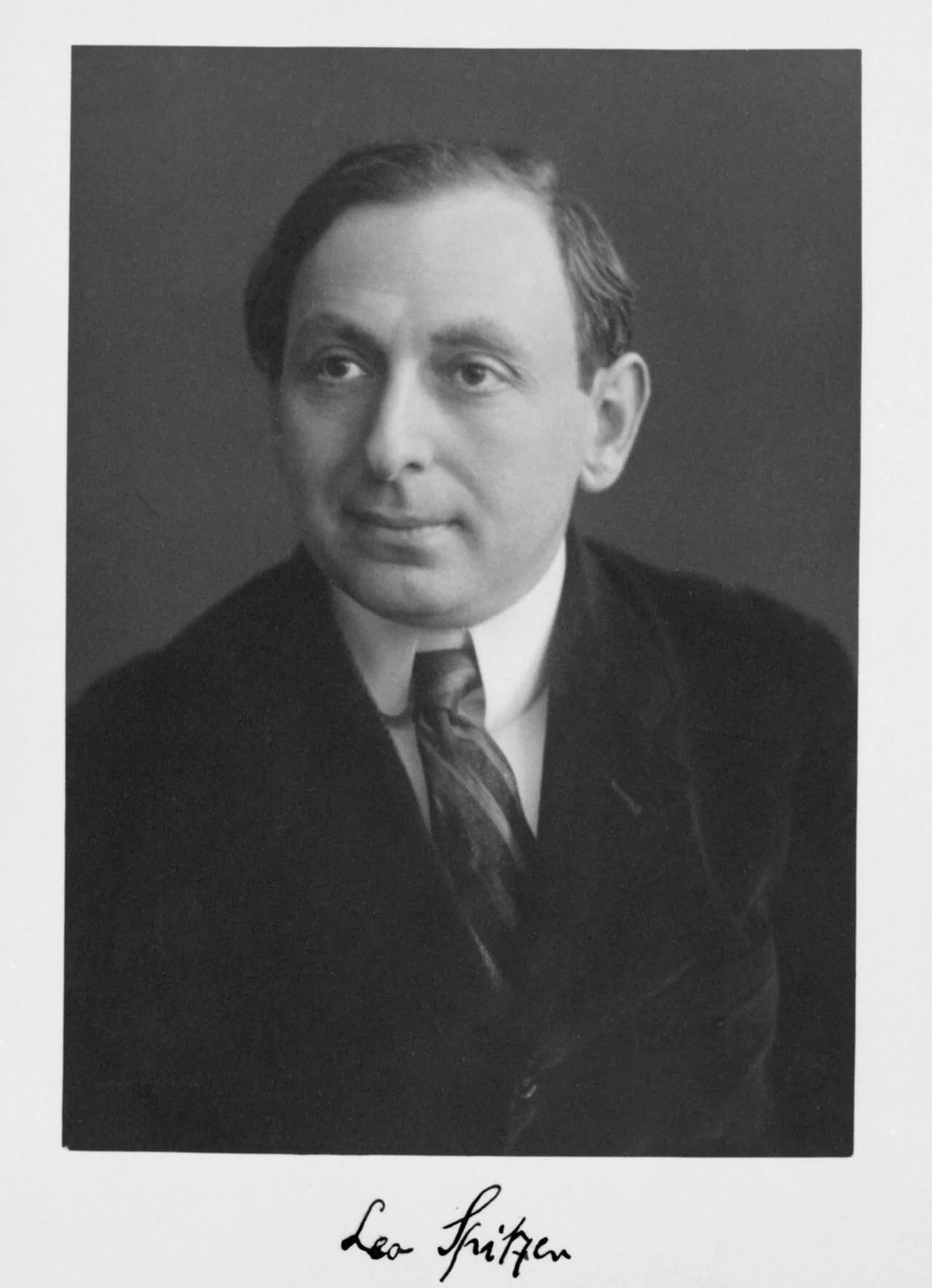 Porträt von Leo Spitzer (1887–1960) – Gedenkseite