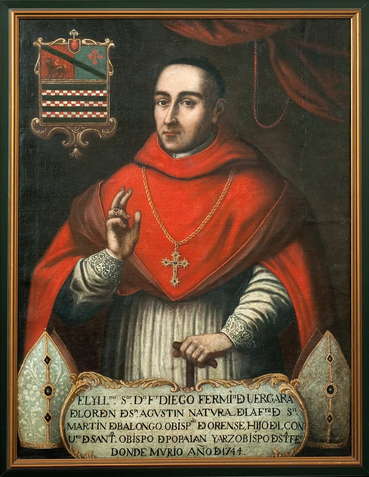 Portrait of Diego Fermín de Vergara (1676–1744) – memorial page