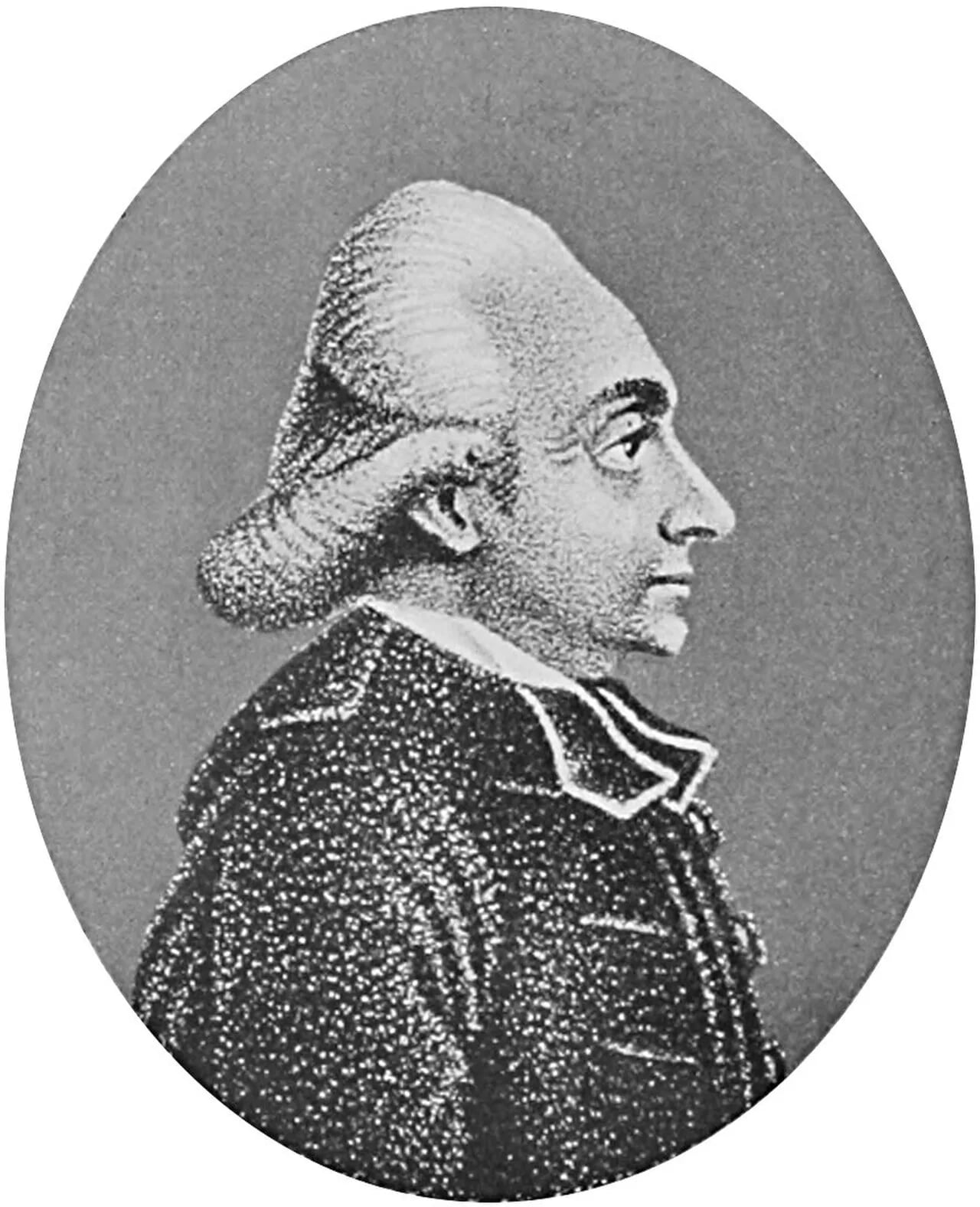 Porträt von Joseph Hilarius Eckhel (1737–1798) – Gedenkseite