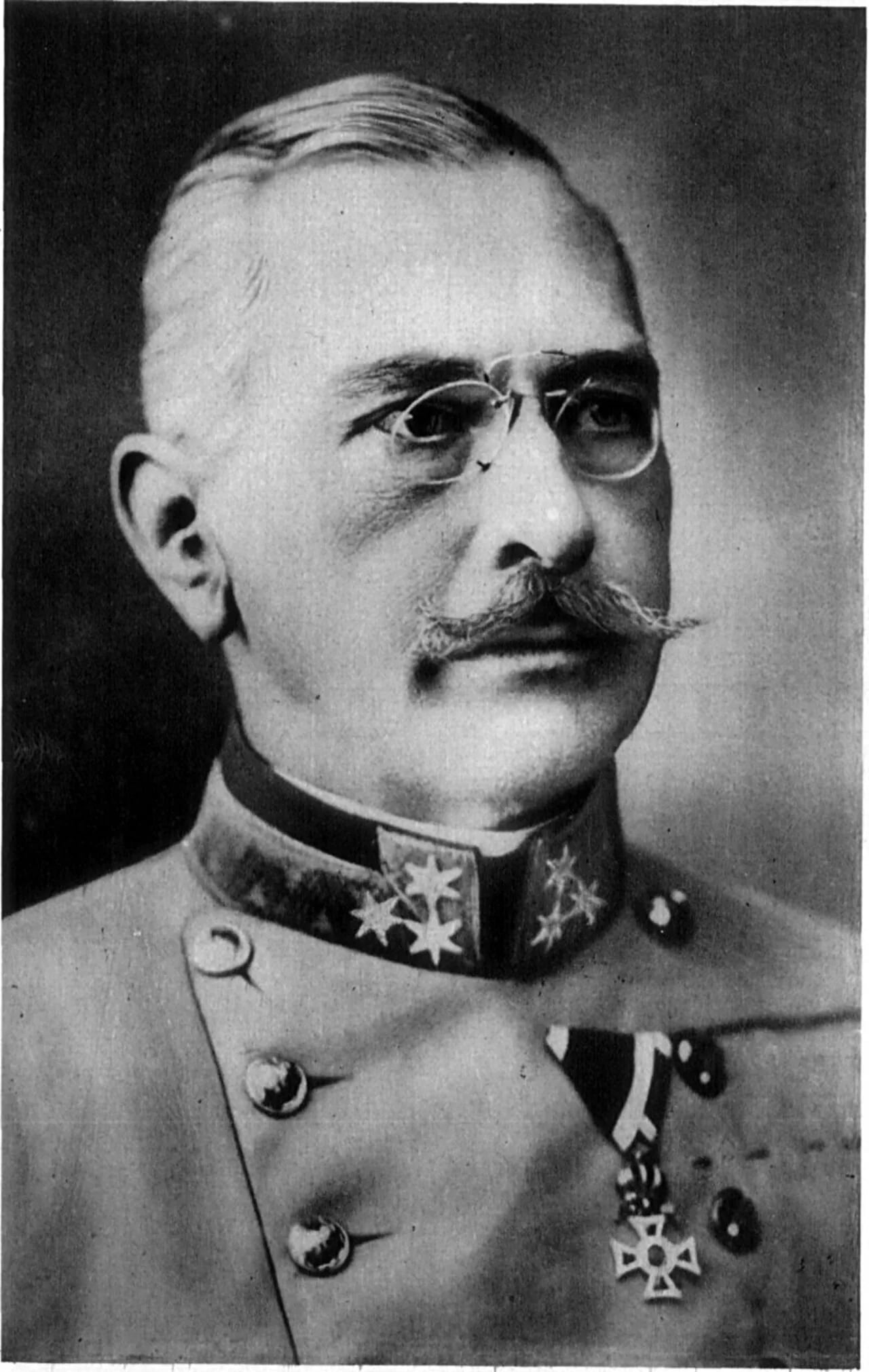 Porträt von Viktor Dankl von Krasnik (1854–1941) – Gedenkseite