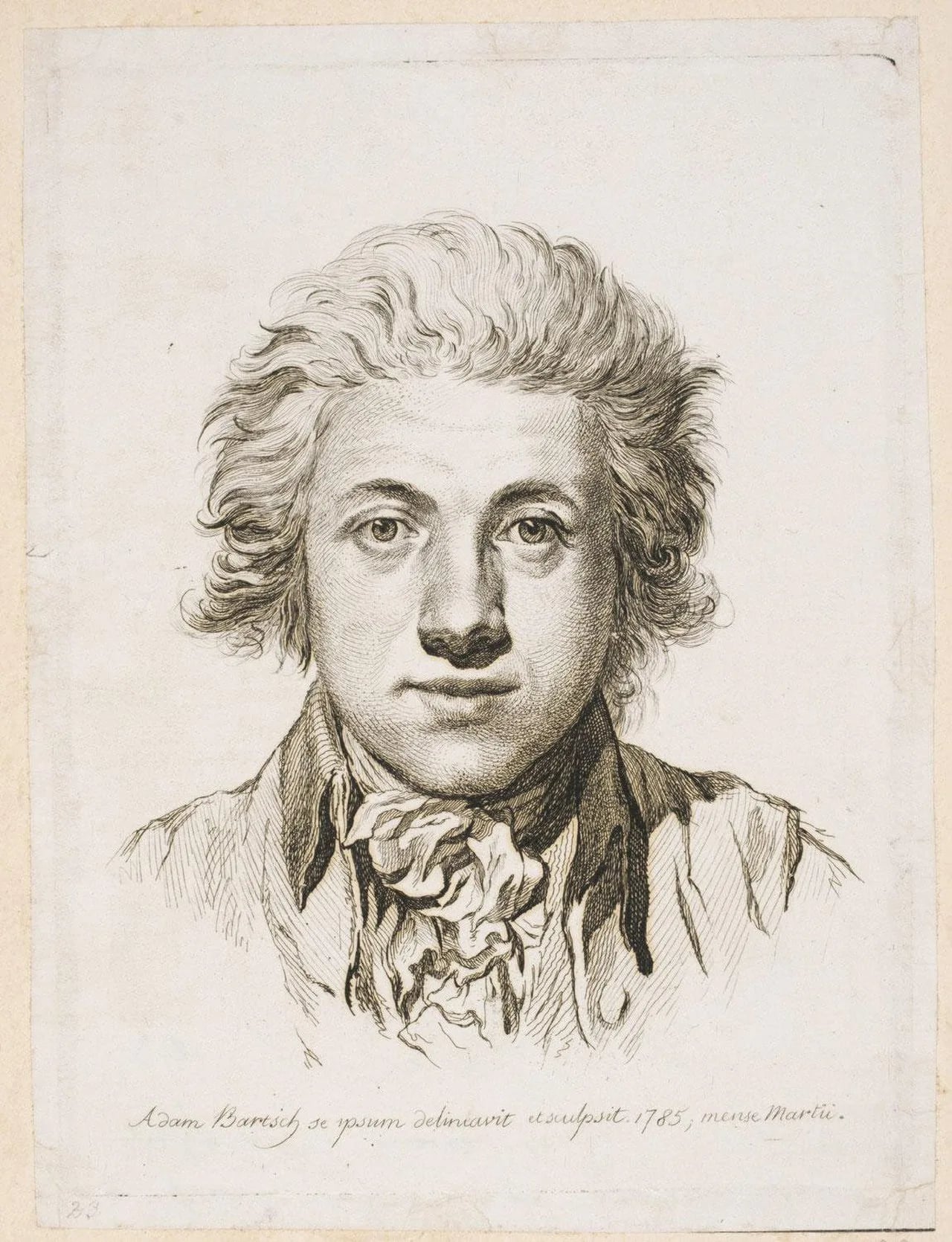 Portrait of Adam von Bartsch (1757–1821) – memorial page