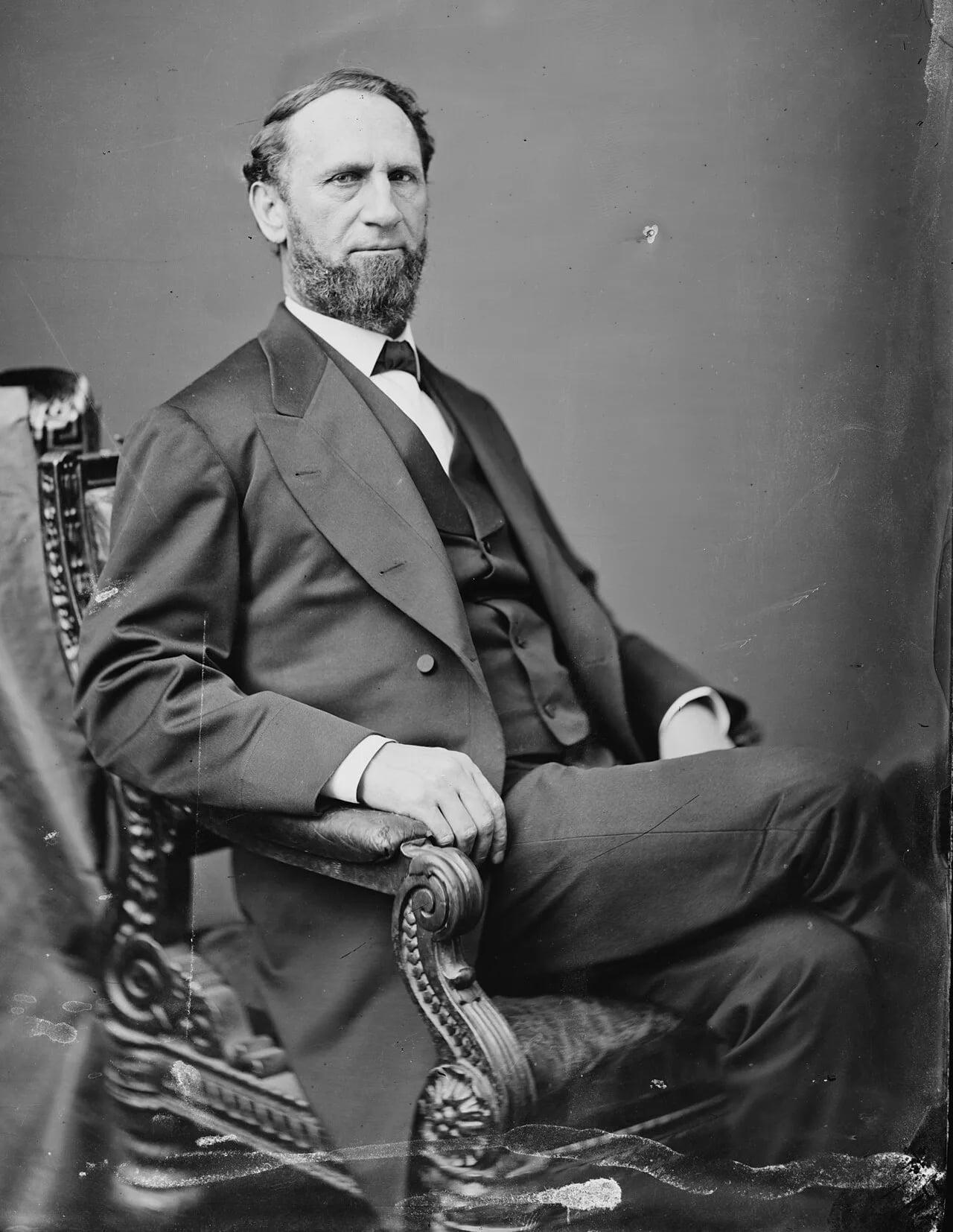 Porträt von Ulysses Mercur (1818–1887) – Gedenkseite